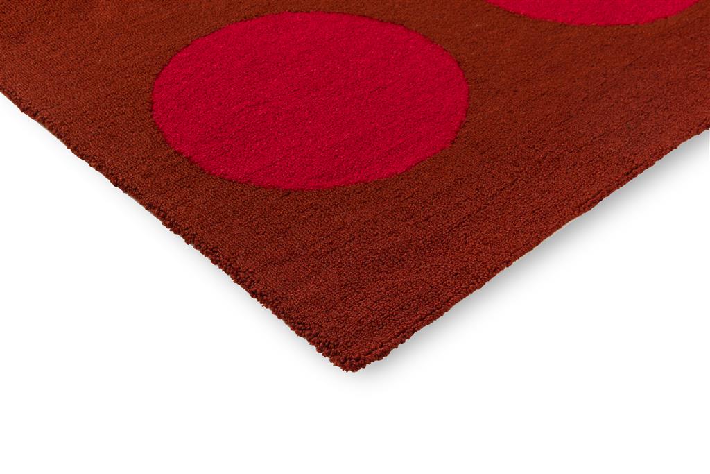Habitat Festival Dots Rot Outdoor 495800 Teppich | Größe: 200 x 280 cm