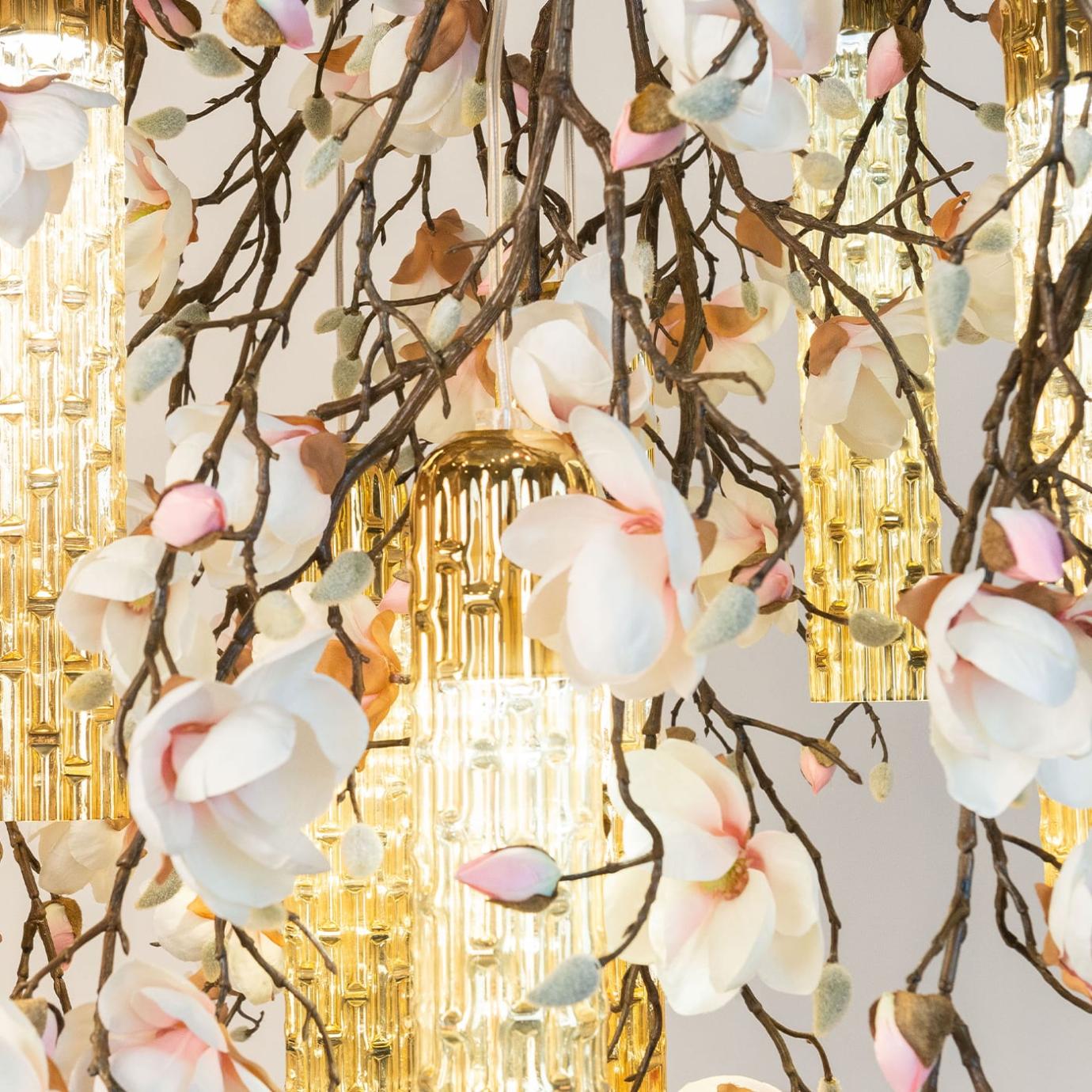 Magnolia White Kronleuchter