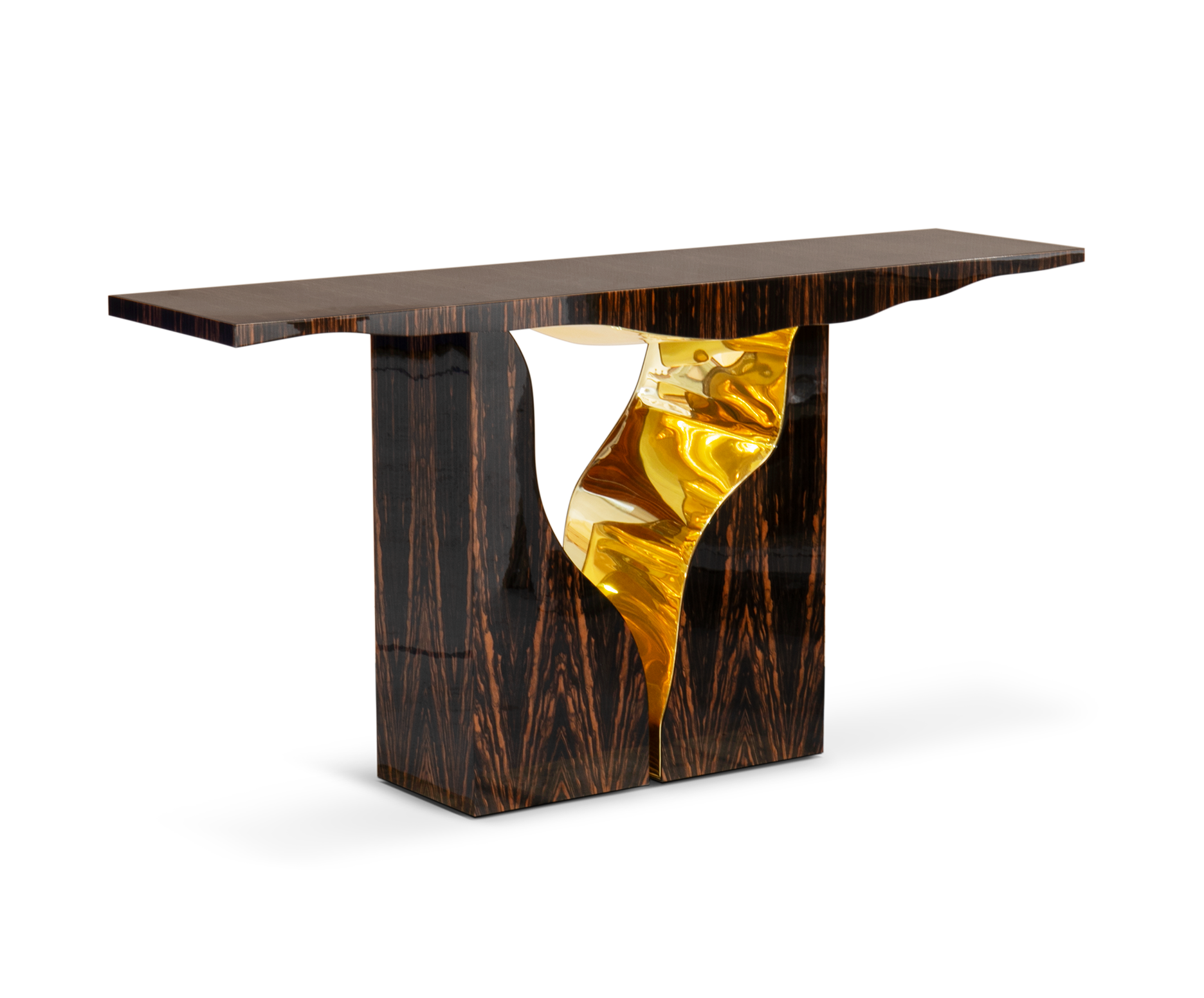 Fissure Ebenholz‑Konsole