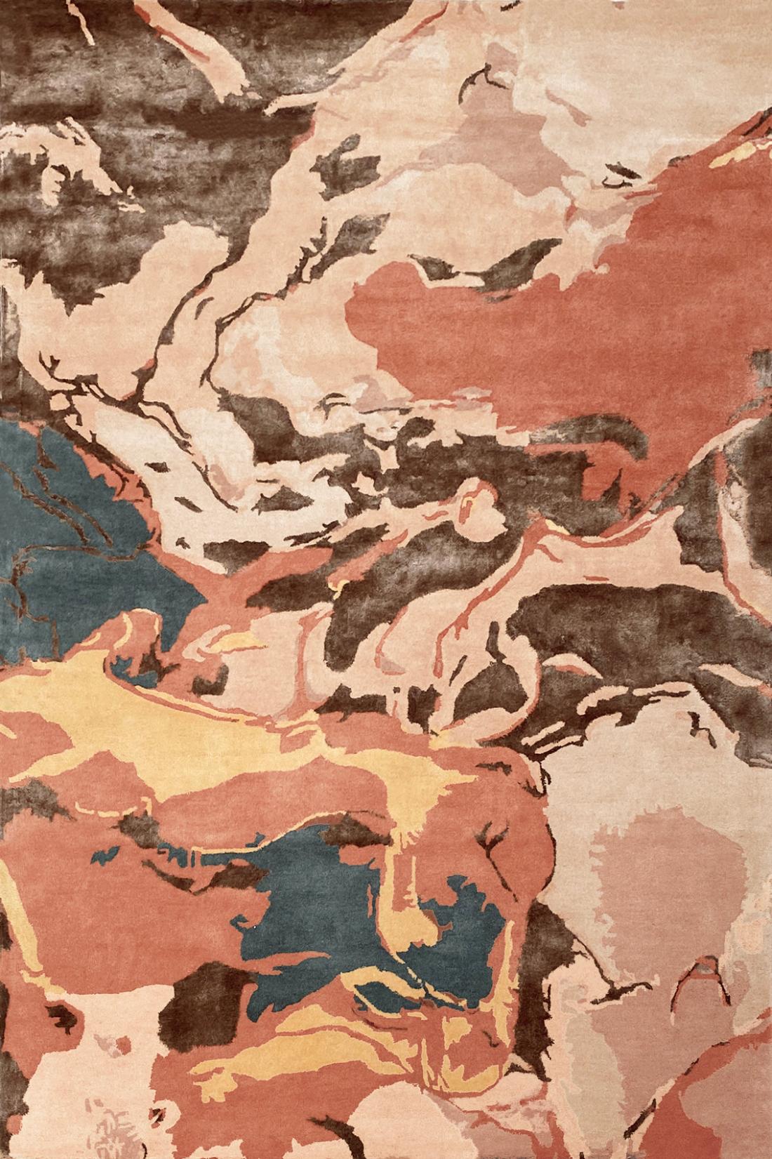 Mistral Terracotta Teppich | Größe: 300 x 400 cm
