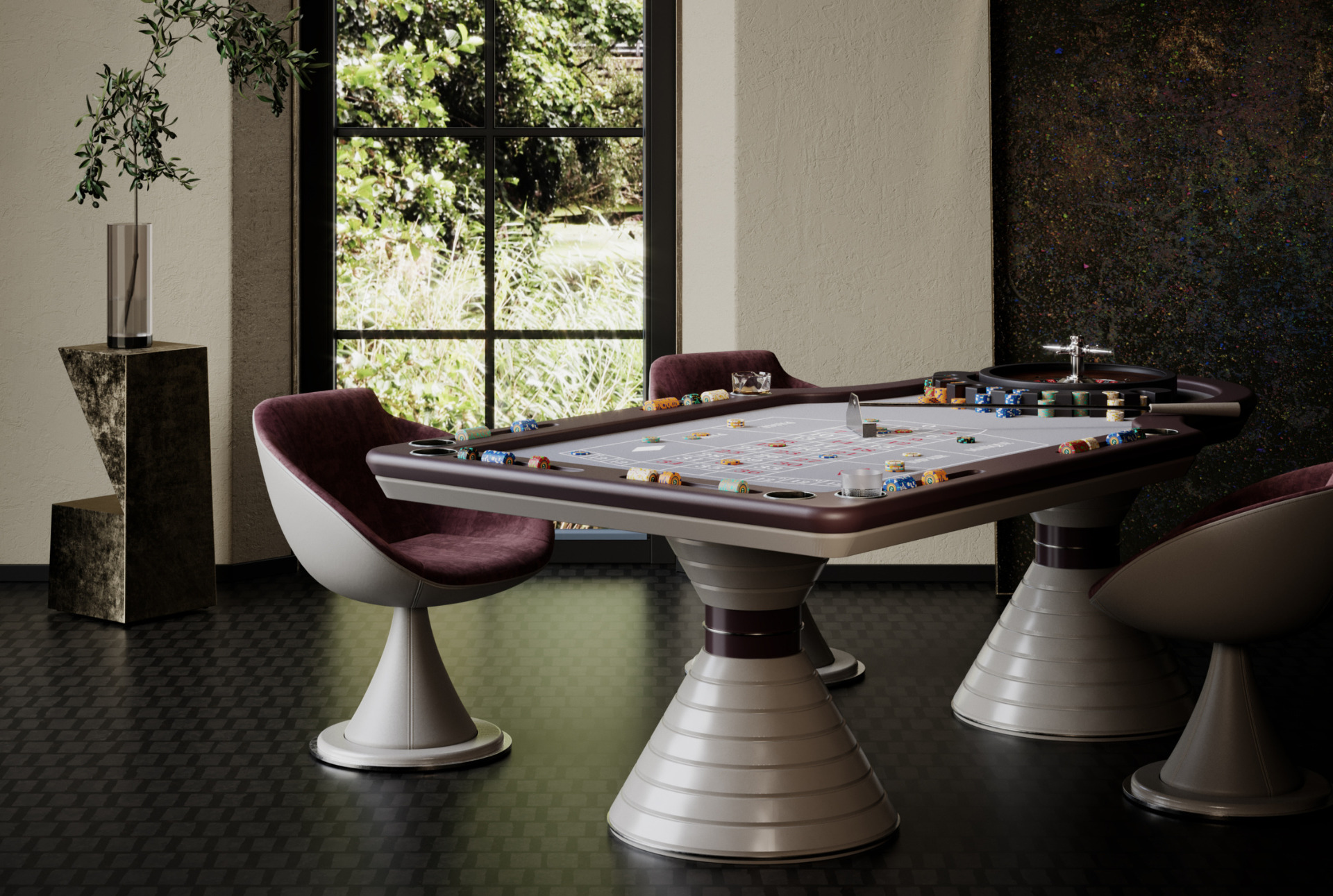 Montecarlo Roulette-Tisch