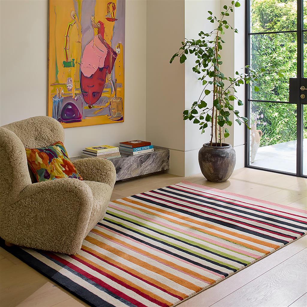 Calla Pomegranate/Clementine Teppich | Größe: 200 x 280 cm