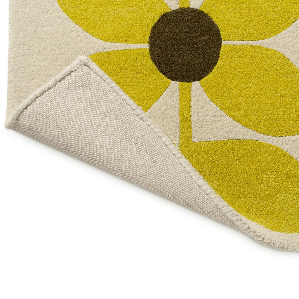 Sixties Stem Yellow Teppich