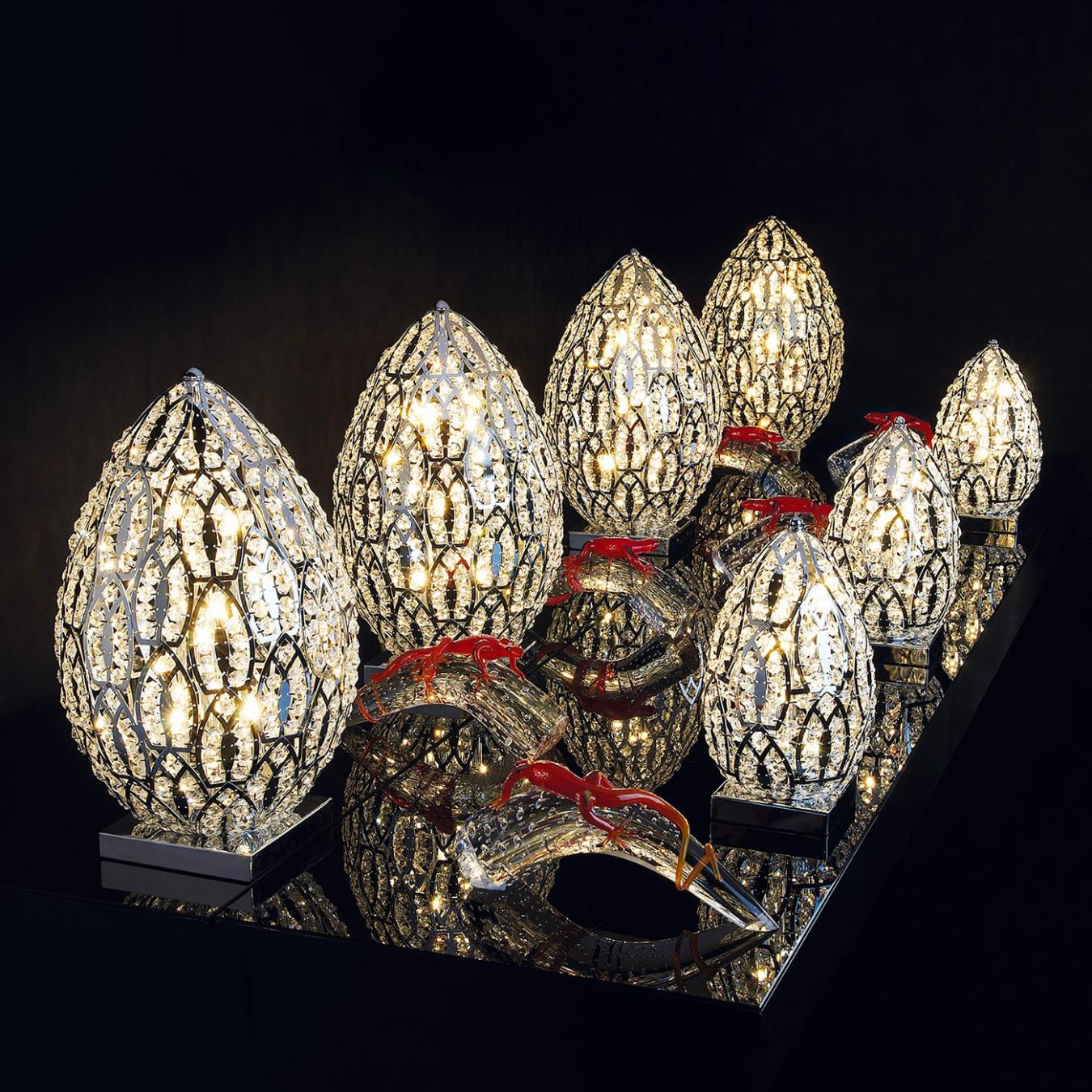 Arabesque Egg 30 Tischleuchte