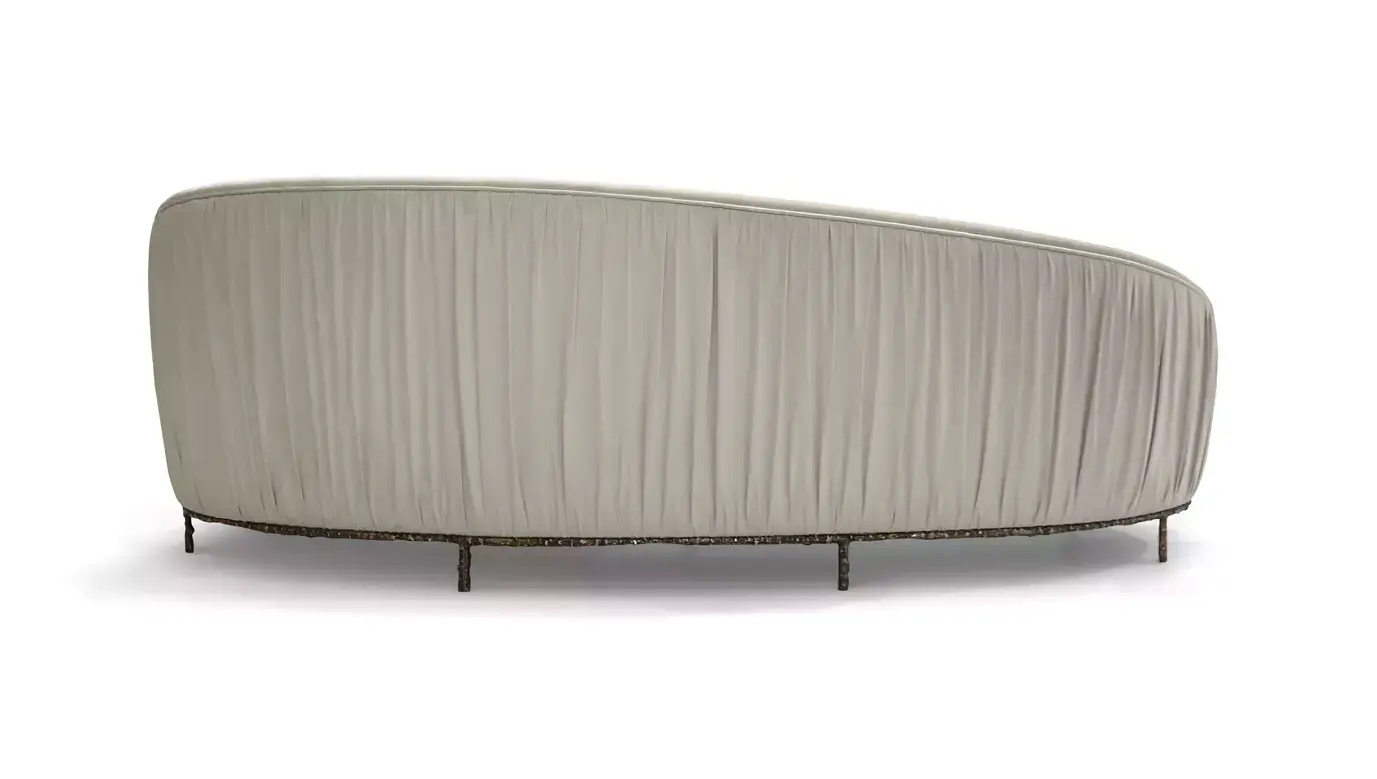Vamp Sofa mit Metallgestell