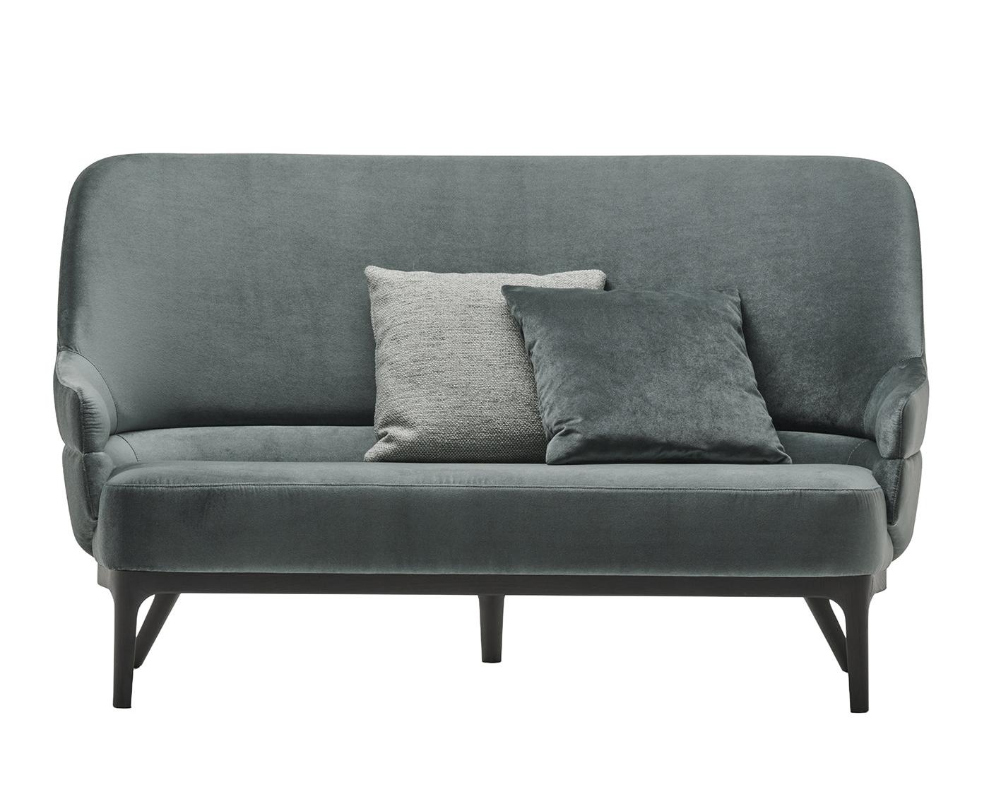 Kore kleines Sofa in Grau