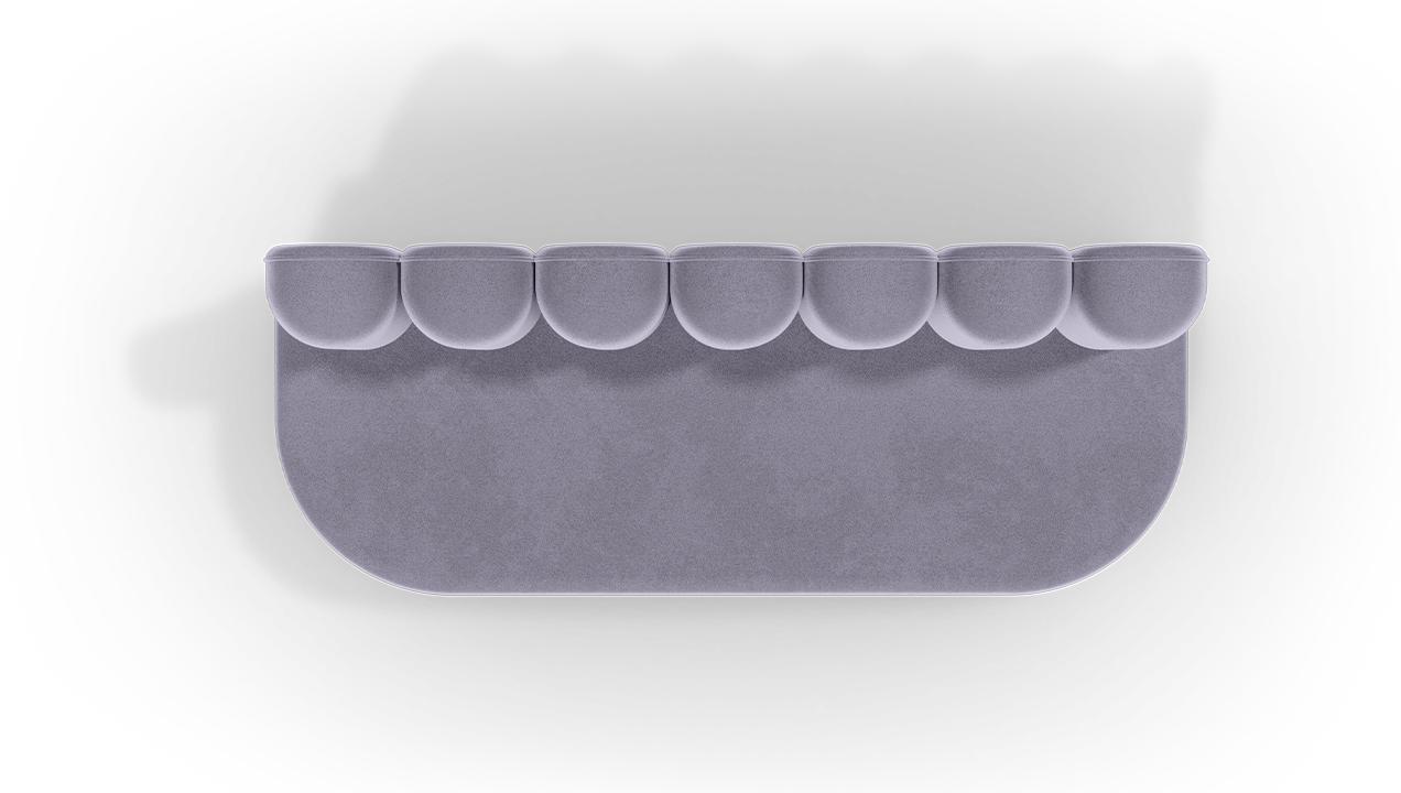 Fluffy Cloud II Snuggle Sofa