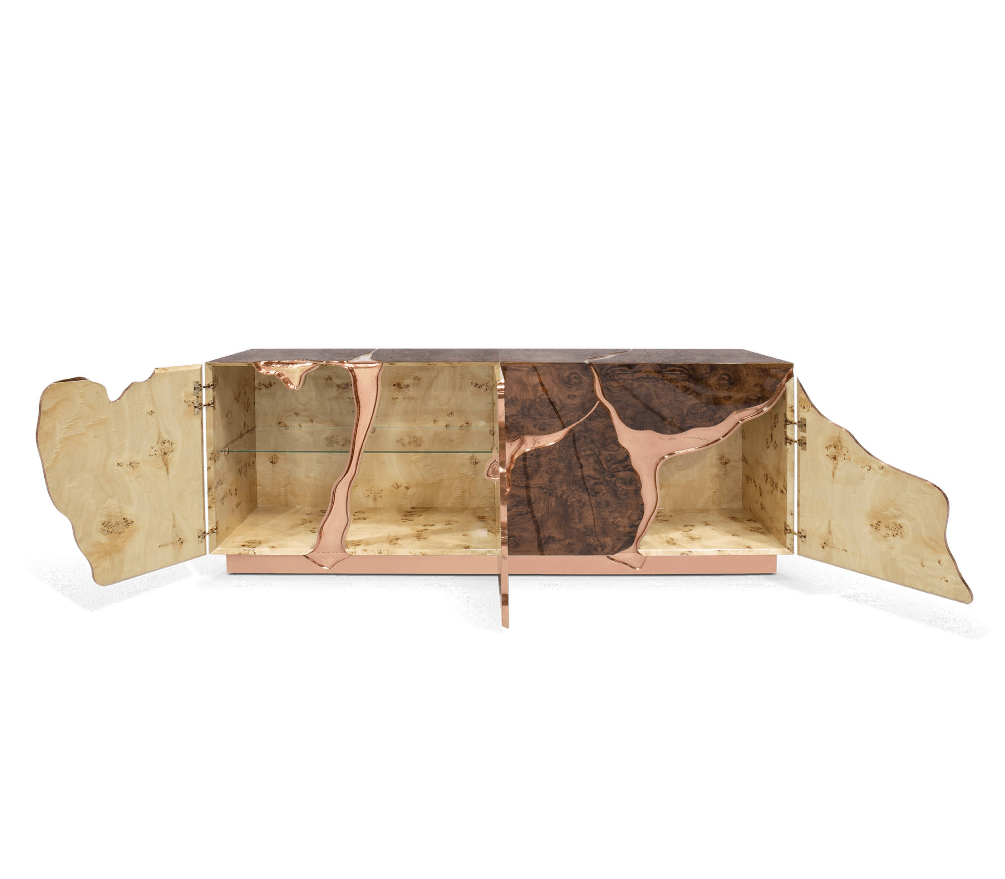 Fissure Roségold‑Sideboard