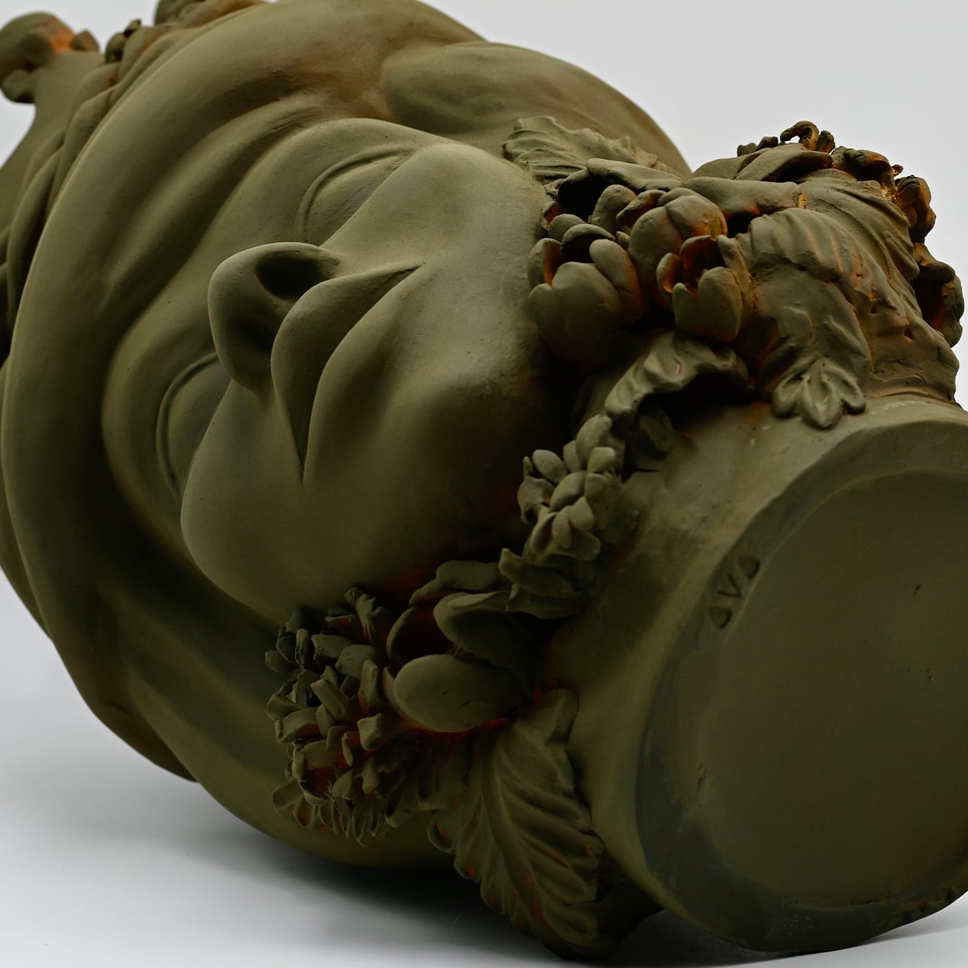 Maure‑Kopf handgefertigte Skulptur