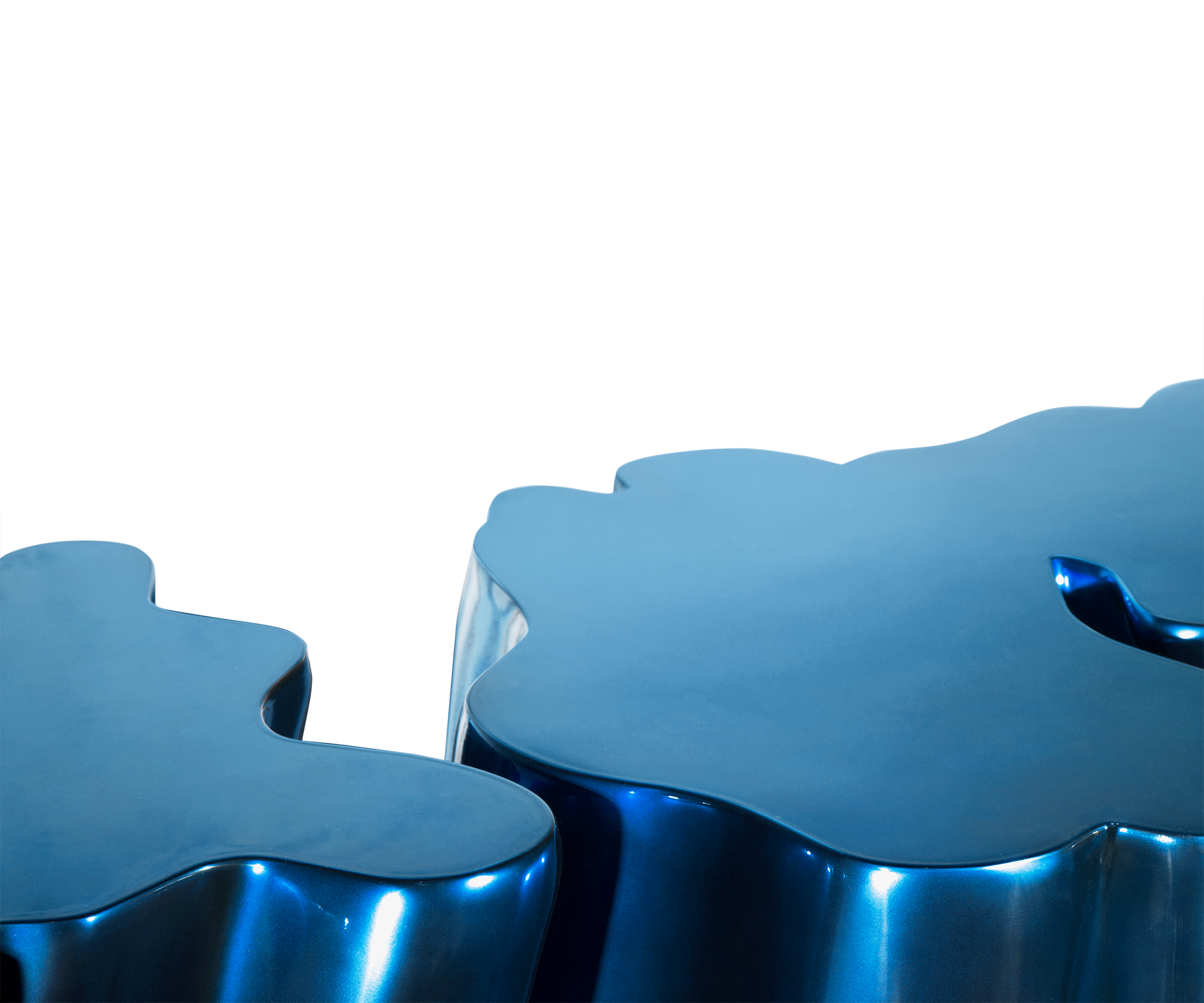 Monochrome Blaues Premium‑Sideboard