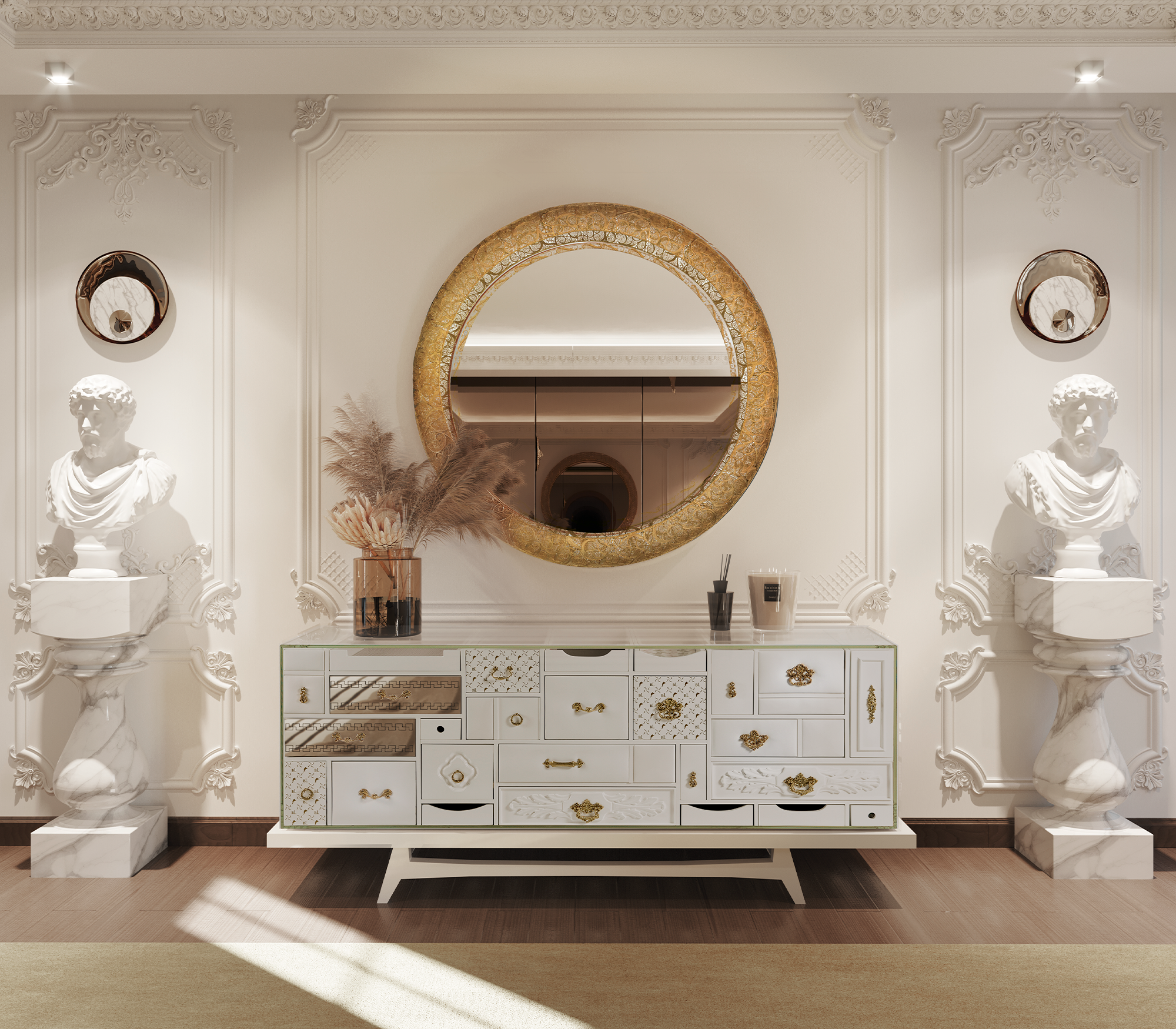 Obsidian Sockeltisch