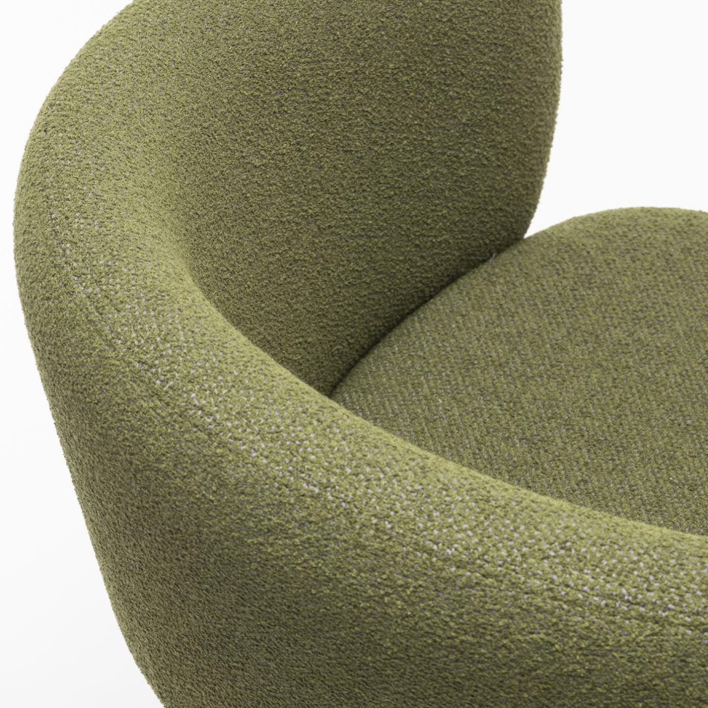 Bel SG-75 Grüner Nussbaum-Barhocker