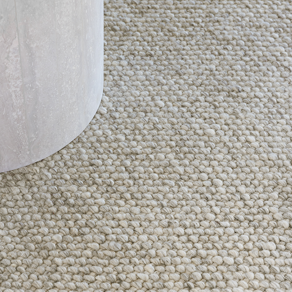 Craft Matter Plain Ash Grey Teppich | Größe: 160 x 230 cm