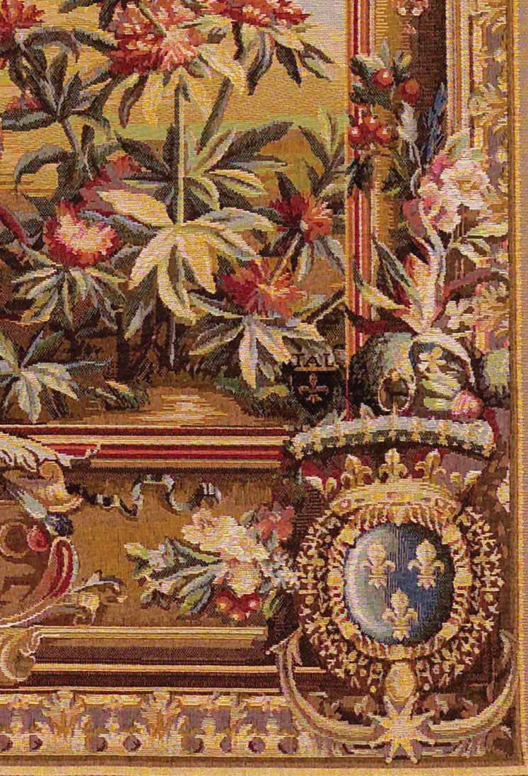Die Ananasernte – Korbtür Wandteppich
