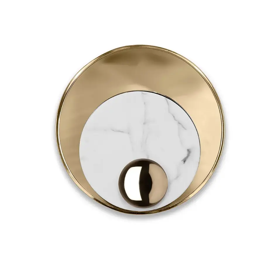 Evolution Weiße Wandleuchte