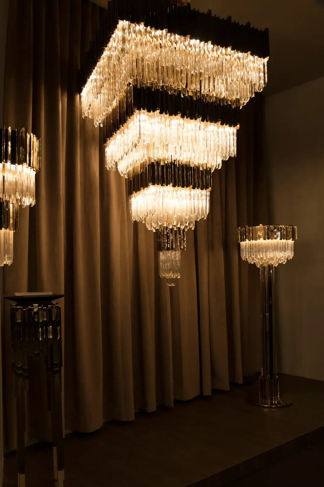 Imperial Quadratischer Kronleuchter