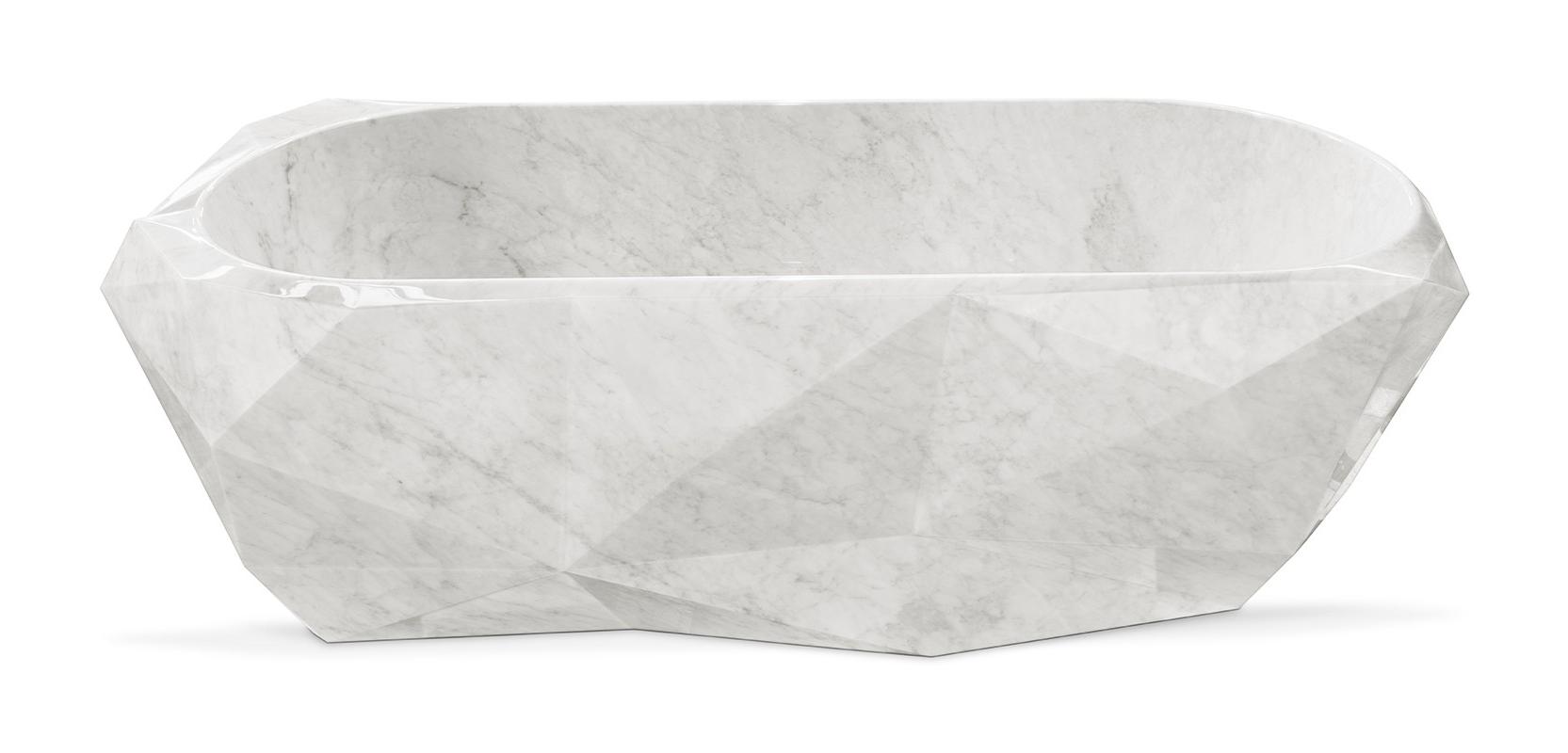 Edelsteinmarmor Badewanne
