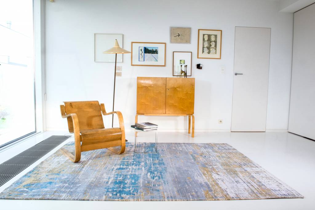 8718 Long Island Blue Teppich | Größe: 240 x 340 cm