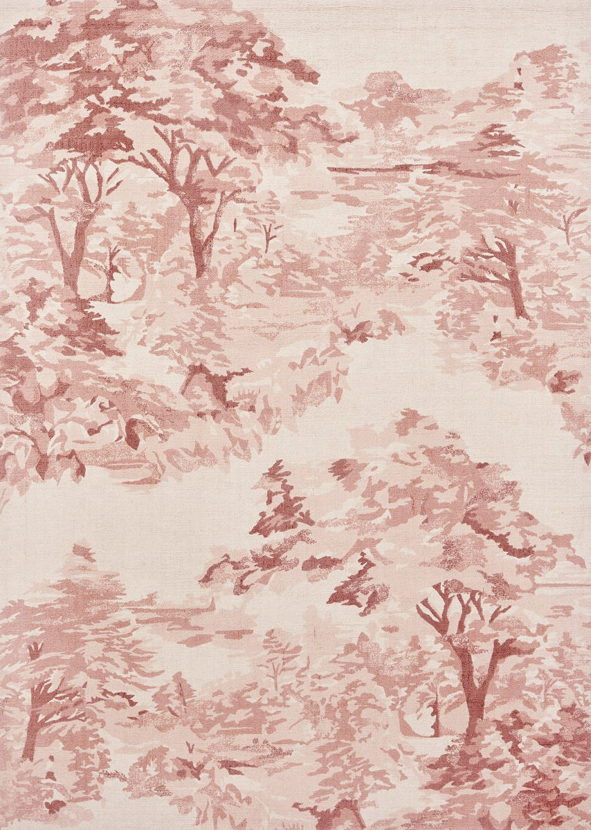 Landscape Toile Light Pink 162602 Teppich | Größe: 140 x 200 cm