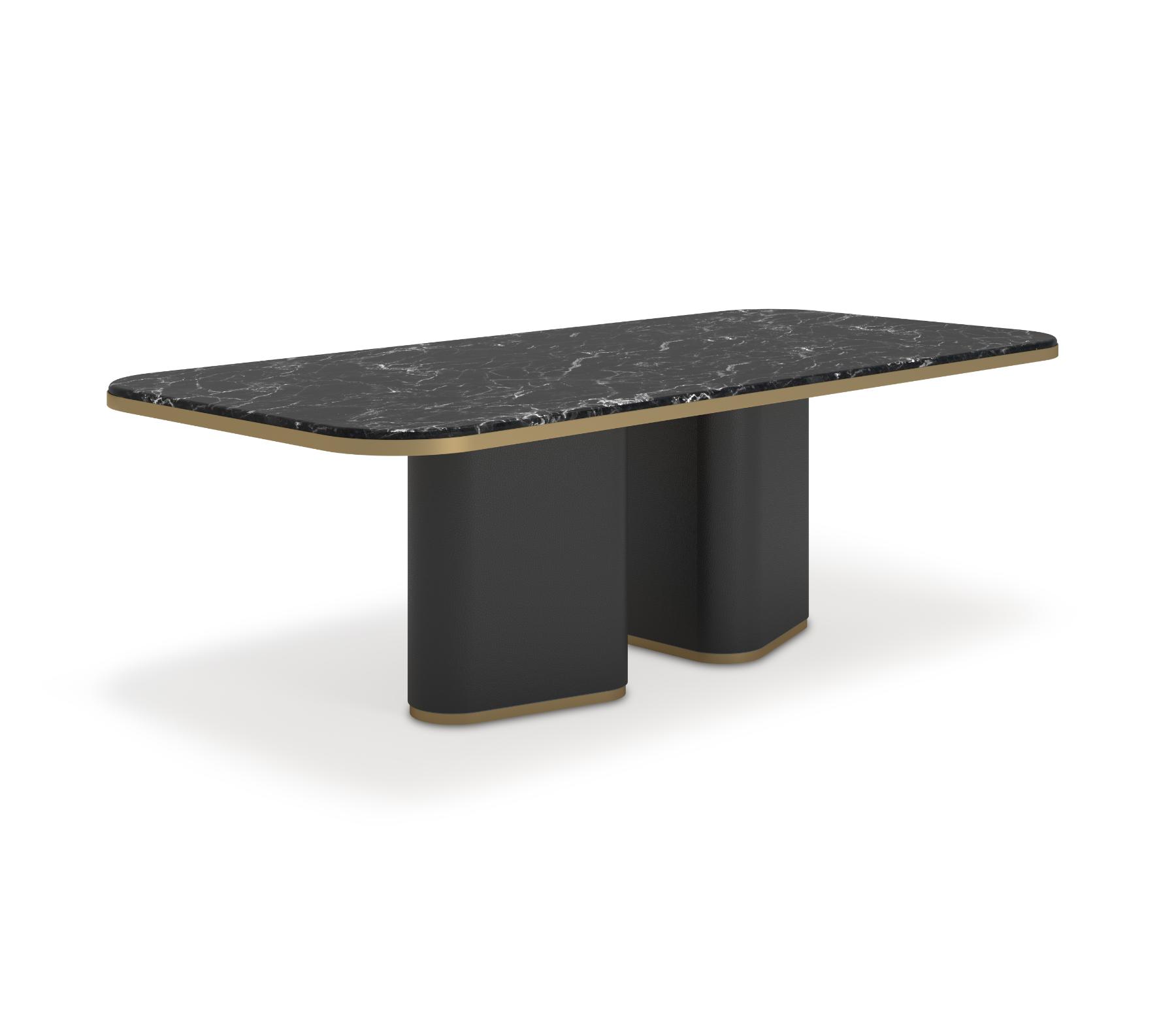 Edmond Dark Marmor Esstisch