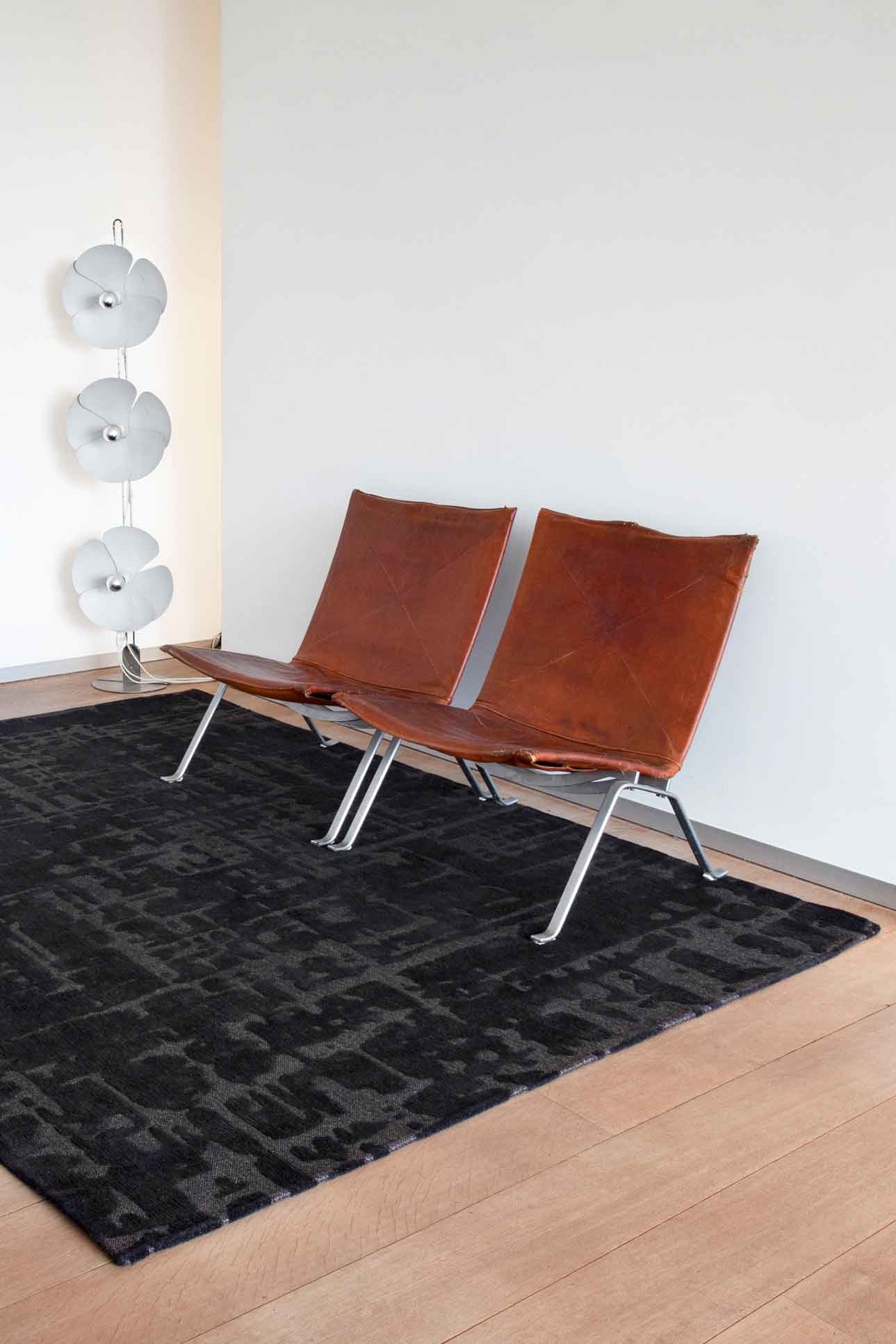 Baobab - Black Water 9200 Teppich | Größe: 80 x 250 cm