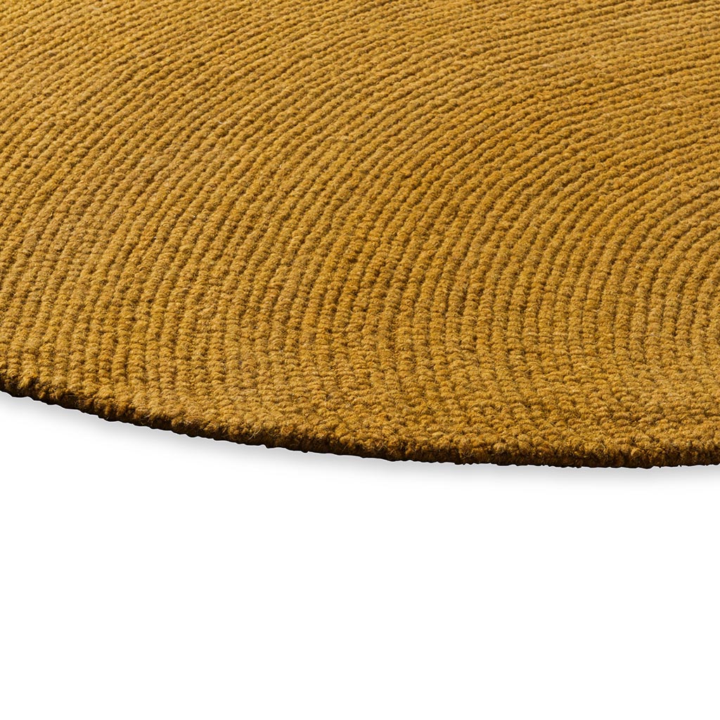 Decor Echo Ochre Teppich | Größe: Ø 150 cm