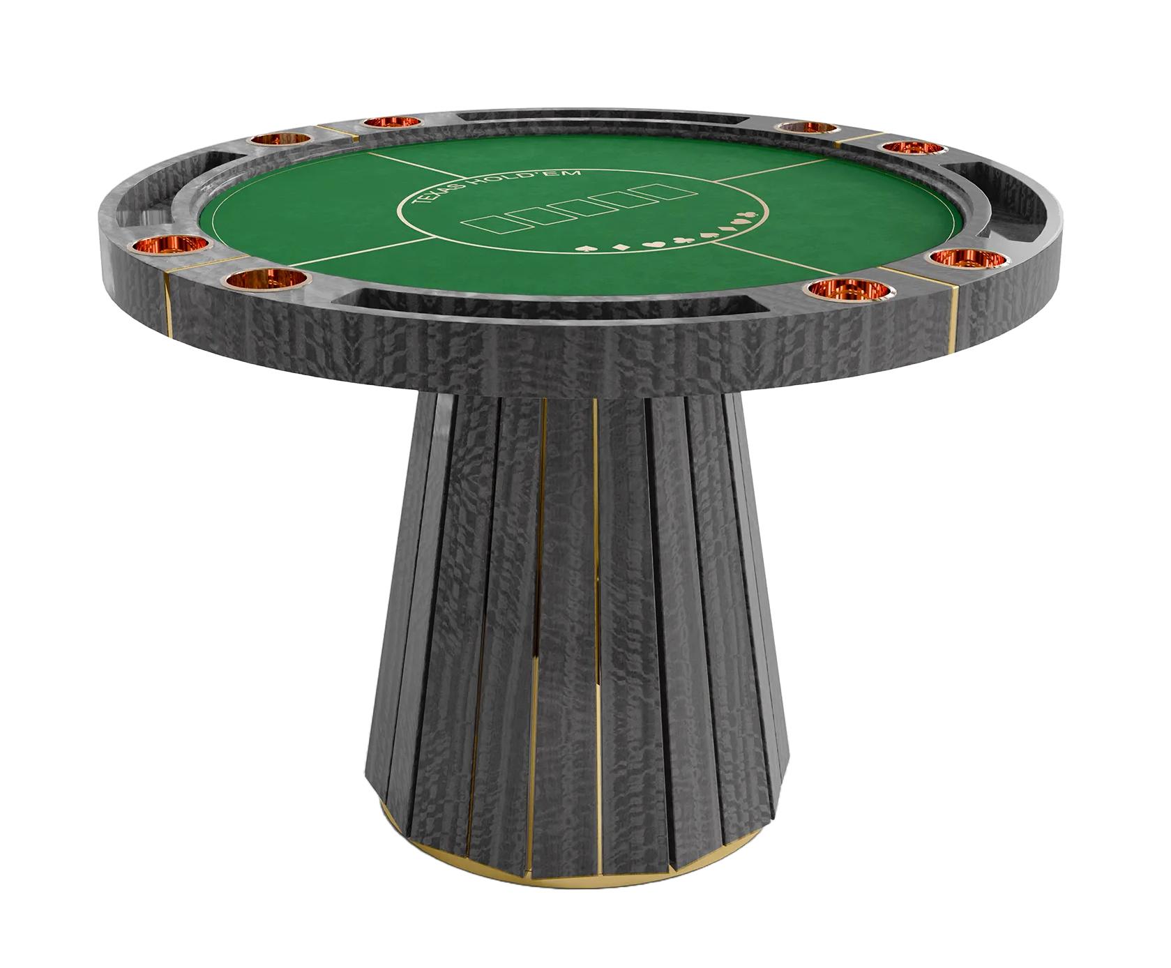 Regal Grau Poker­tisch