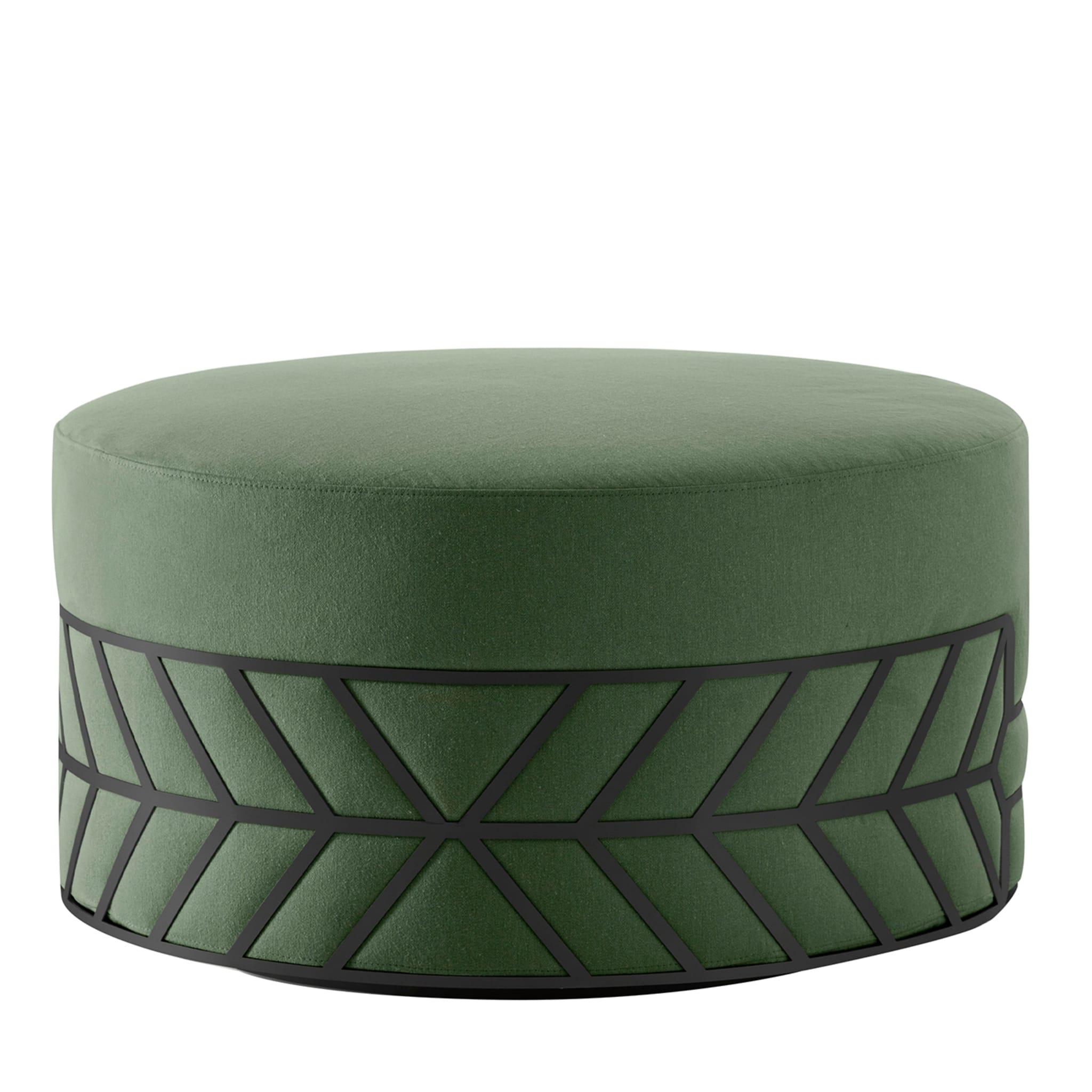 Belte Grüner Pouf