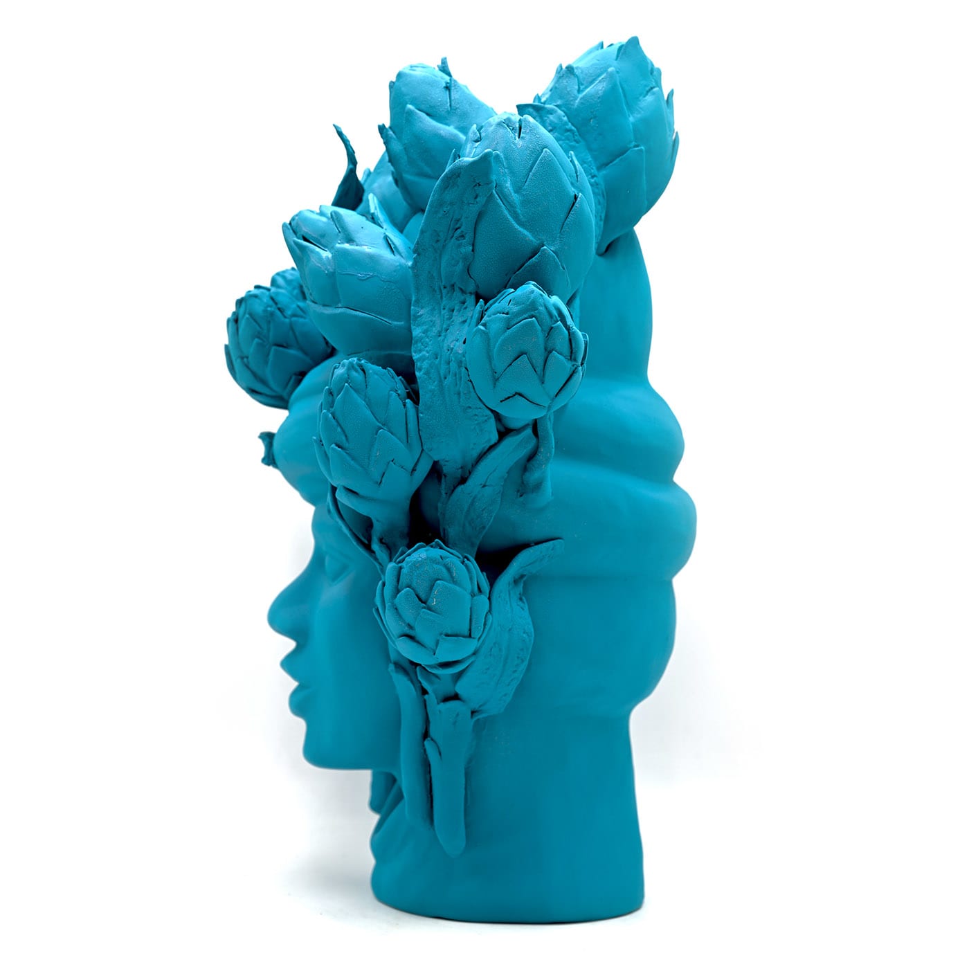 Maure‑Kopf Skulptur