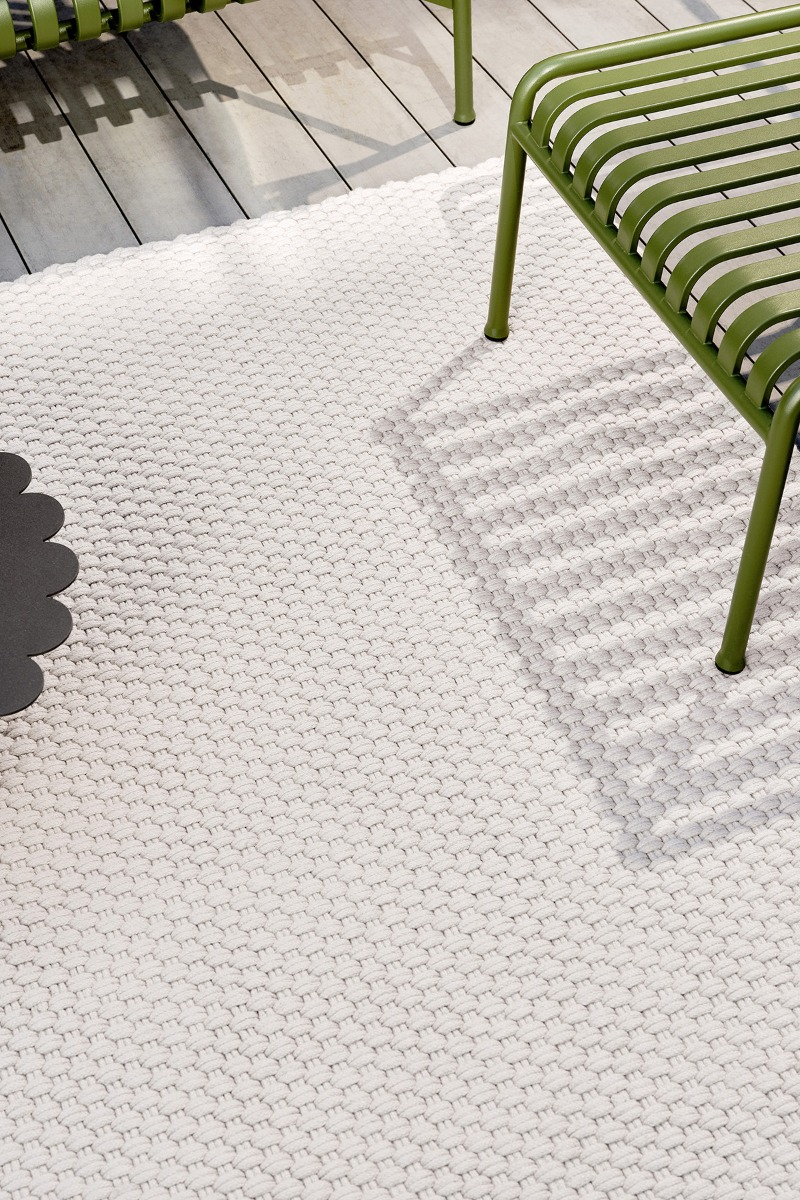 Lace White Sand Outdoor 497009 Teppich | Größe: 140 x 200 cm