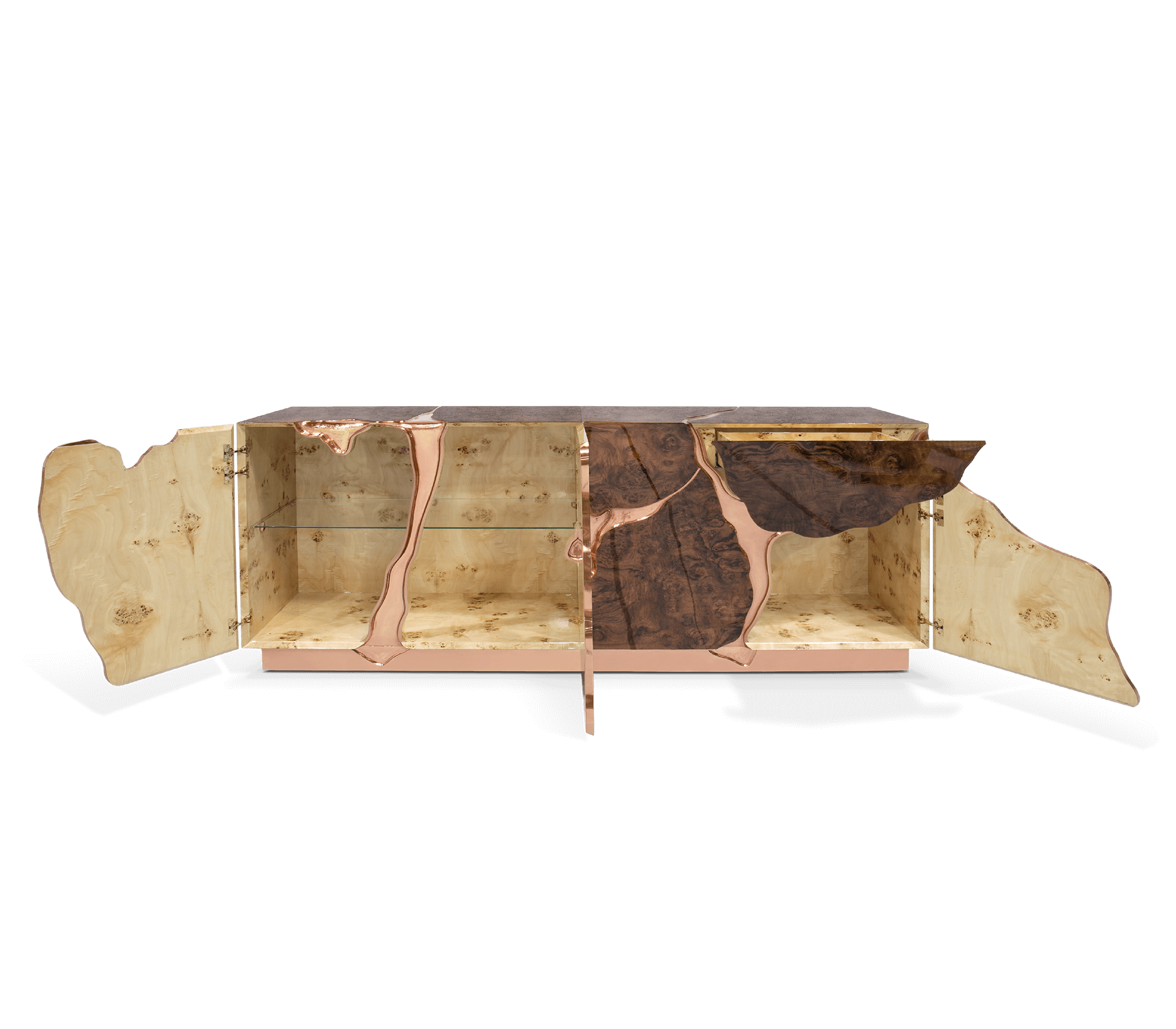 Fissure Roségold‑Sideboard