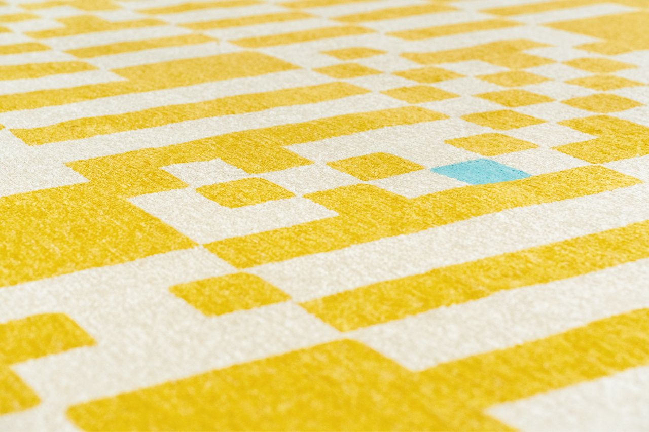 Chess Cupcake Teppich | Größe: 280 × 390 cm