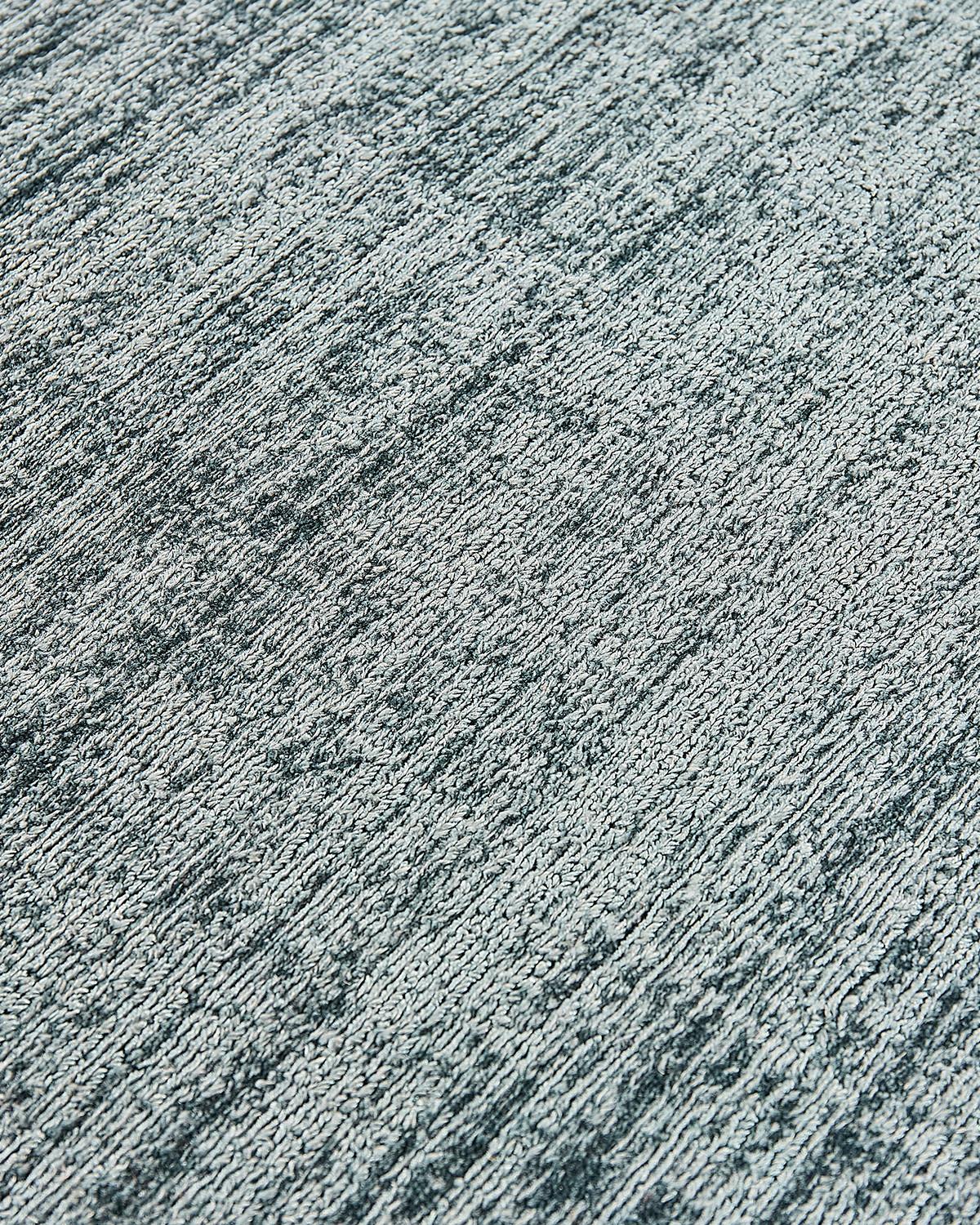 Puderblau Bananenseide Teppich | Größe: 300 x 400 cm