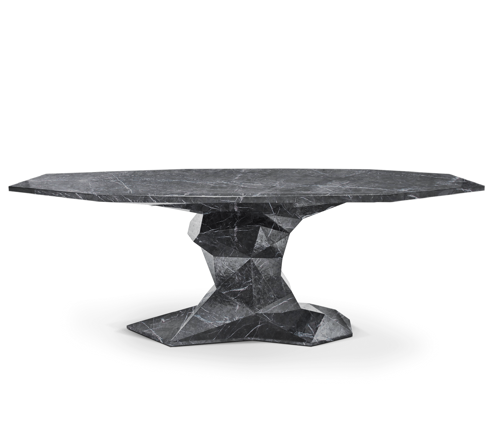 Bonsai Kunstmarmor Luxe Esstisch