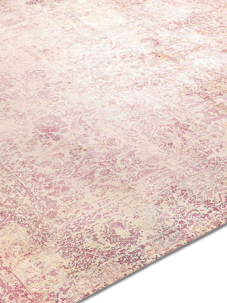 ZeroPile Ex Eye Candy Pink auf Creme Teppich | Größe: 300 x 400 cm