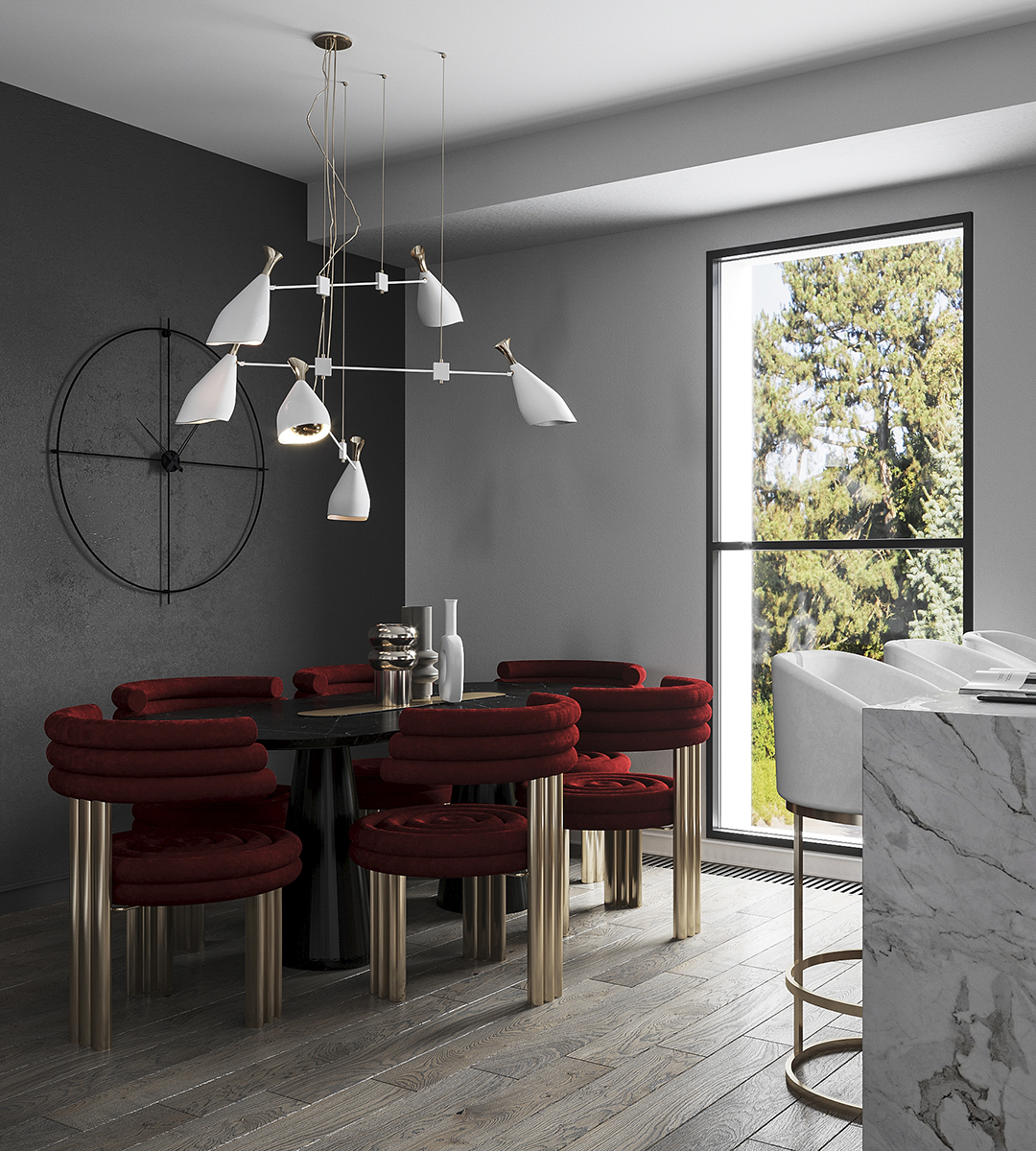 Noble Pendelleuchte - 7