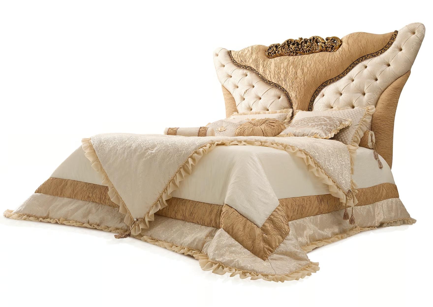 Premium Bett mit Kopfteil | Matratzengröße: 200 x 200 cm