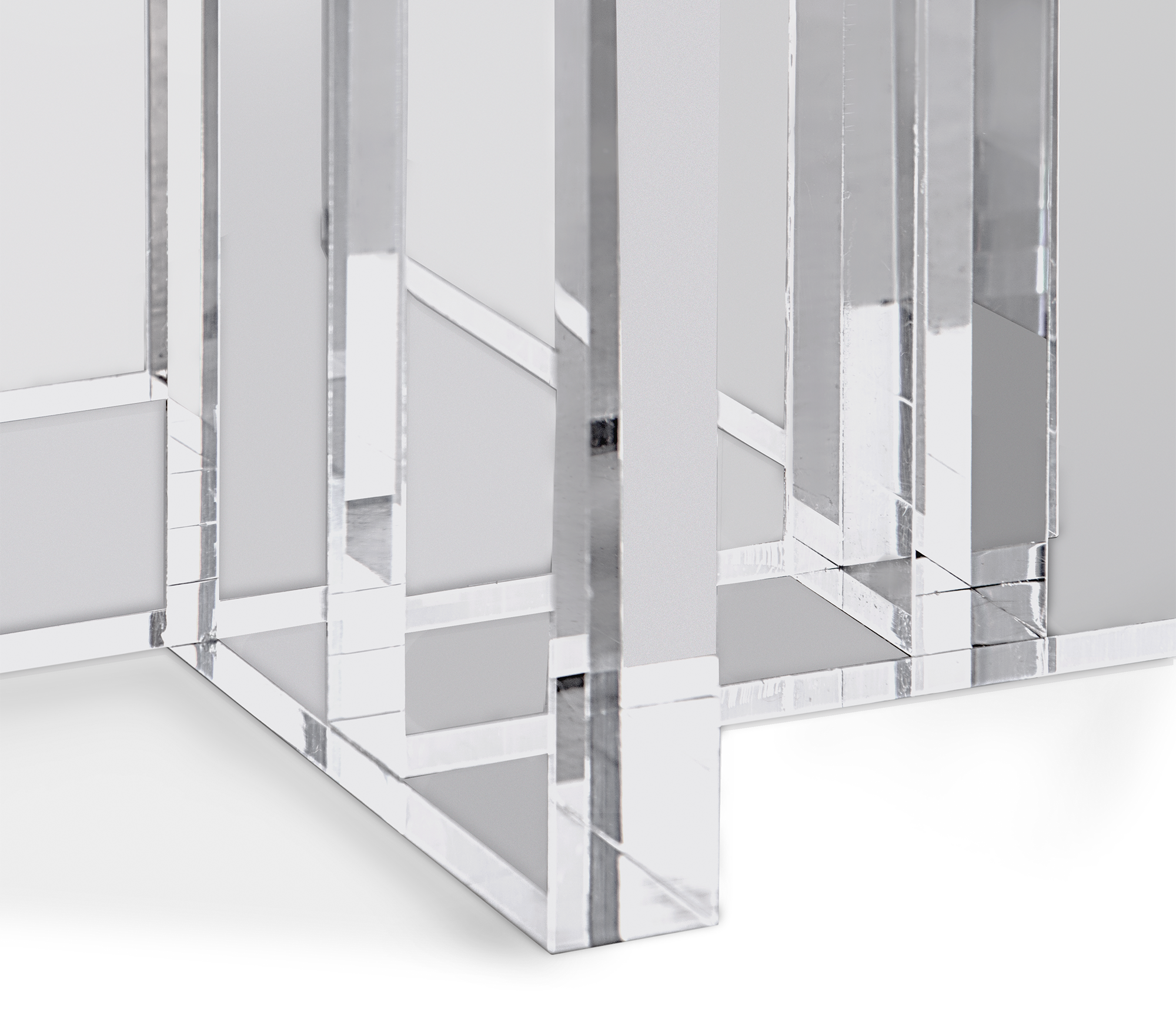 Celeste Silber Beistelltisch