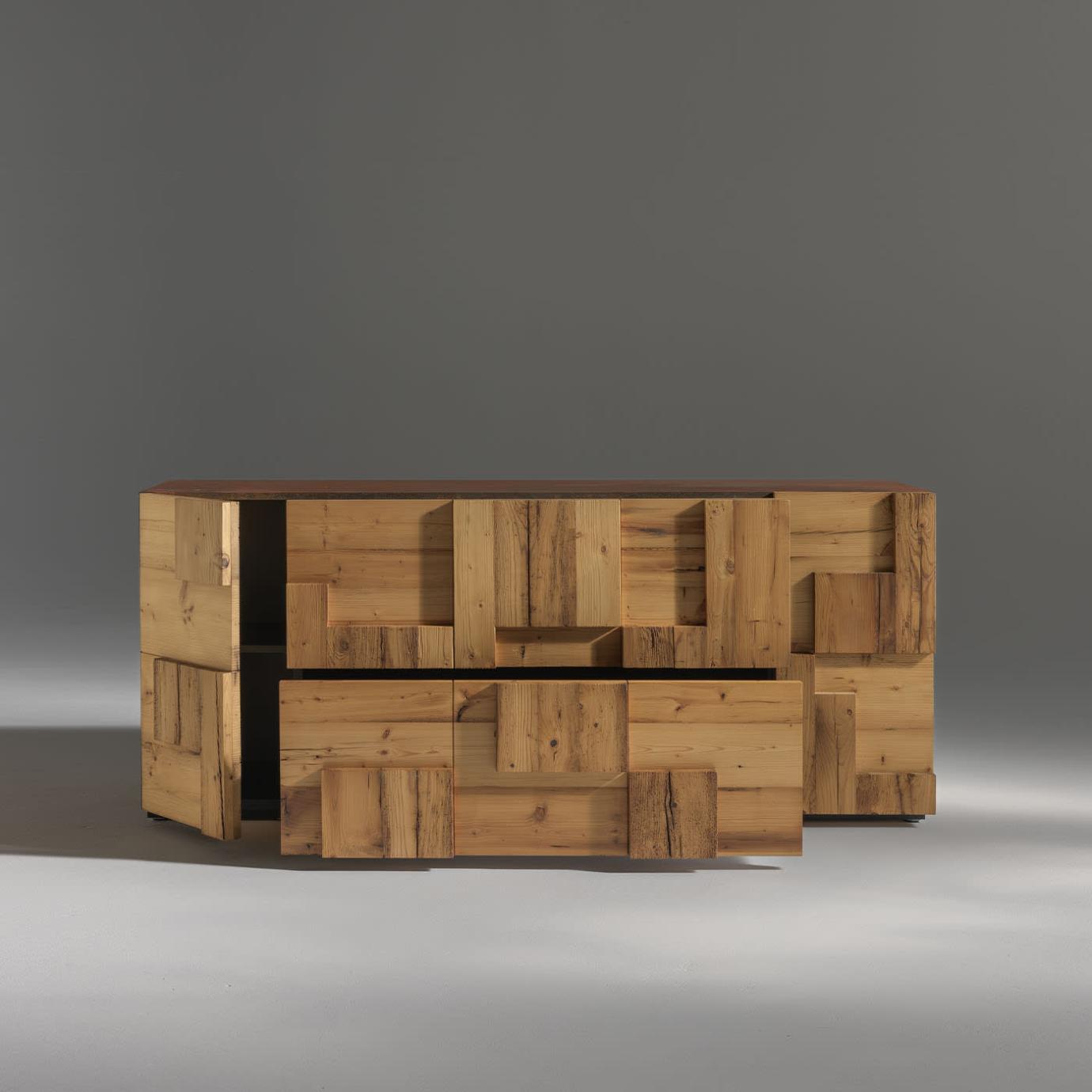 Antikes Holz-Sideboard
