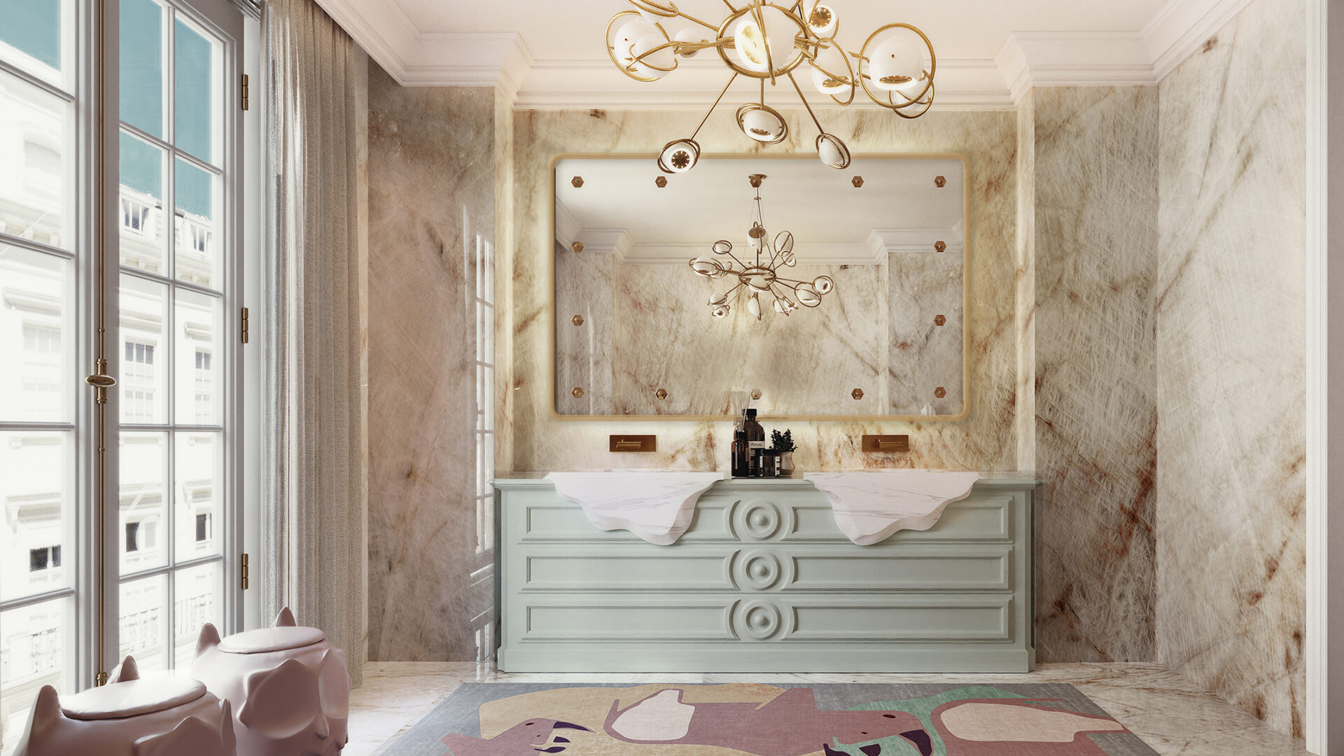 Cosmic Pendelleuchte - 5