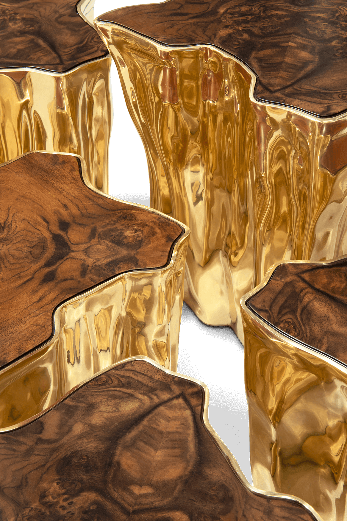 Paradise Serie Walnuss‑Couchtisch