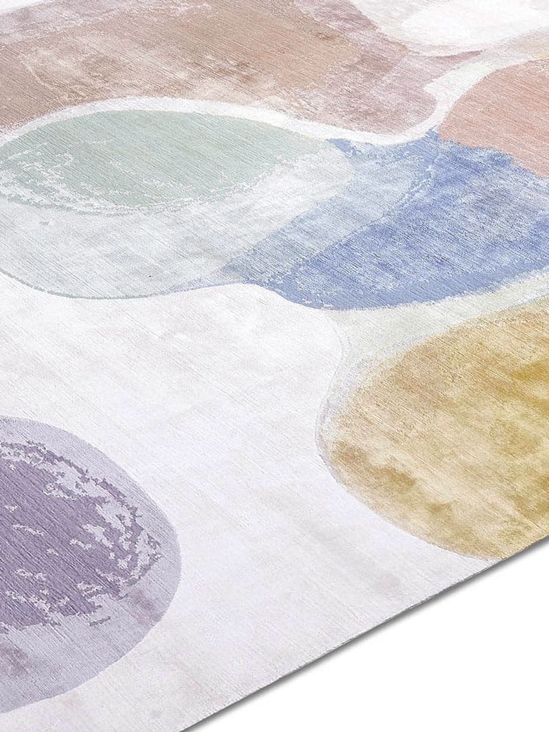 Powder auf Weiß Teppich | Größe: 250 x 300 cm