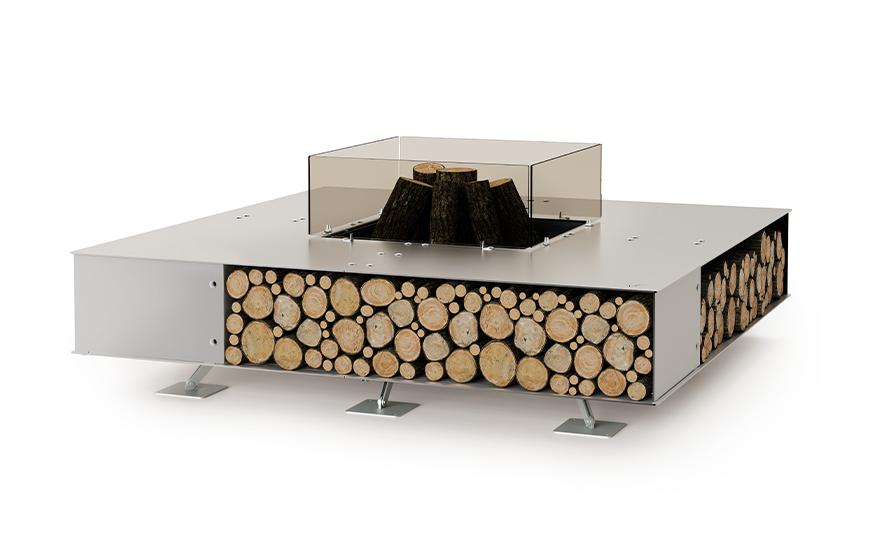 Toast Feuerschale Inox