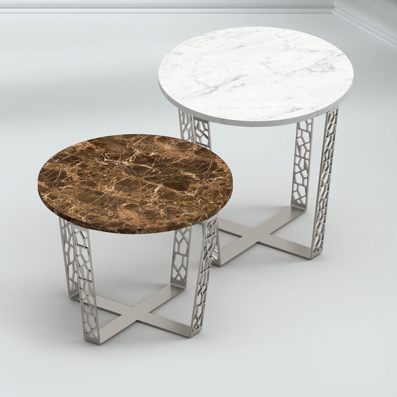 Arabesque Marmor-Couchtisch