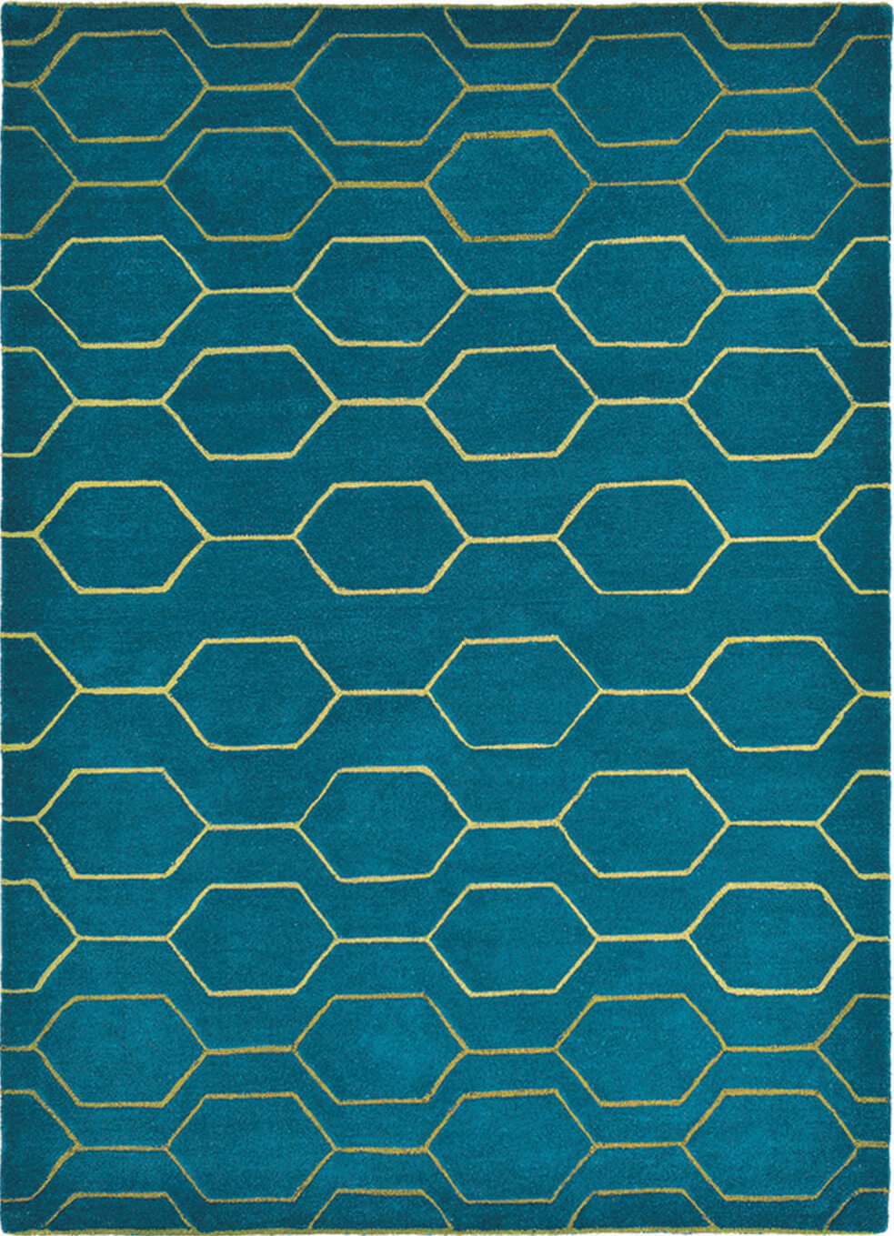 Arris Teal 37307 Teppich | Größe: 170 x 240 cm