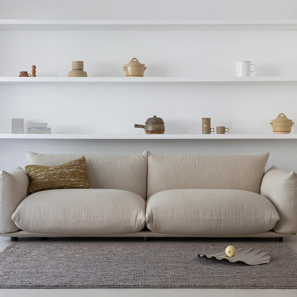 Craft Plait Stone Teppich | Größe: 200 × 280 cm Craft Plait Stone Teppich | Größe: 200 × 280 cm