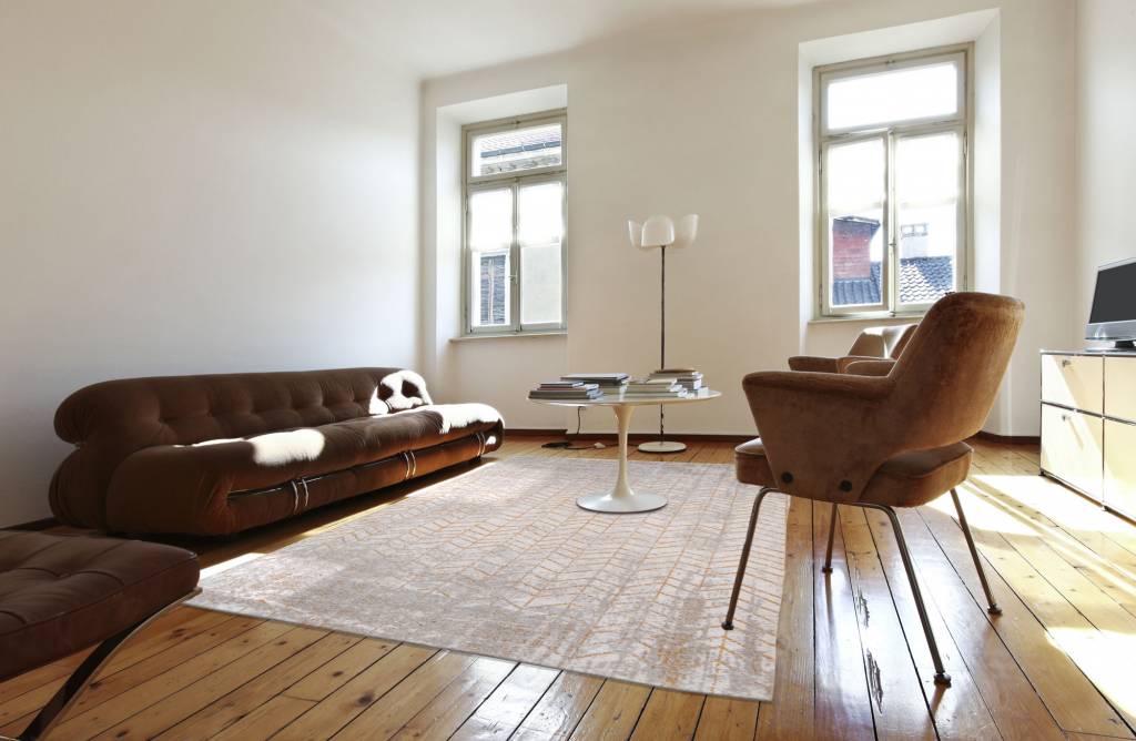 8928 Central Yellow Teppich | Größe: 80 x 250 cm