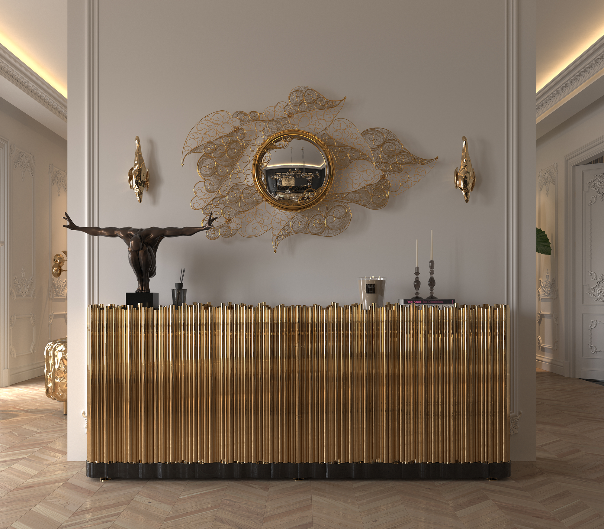 Harmony Gold Premium‑Sideboard