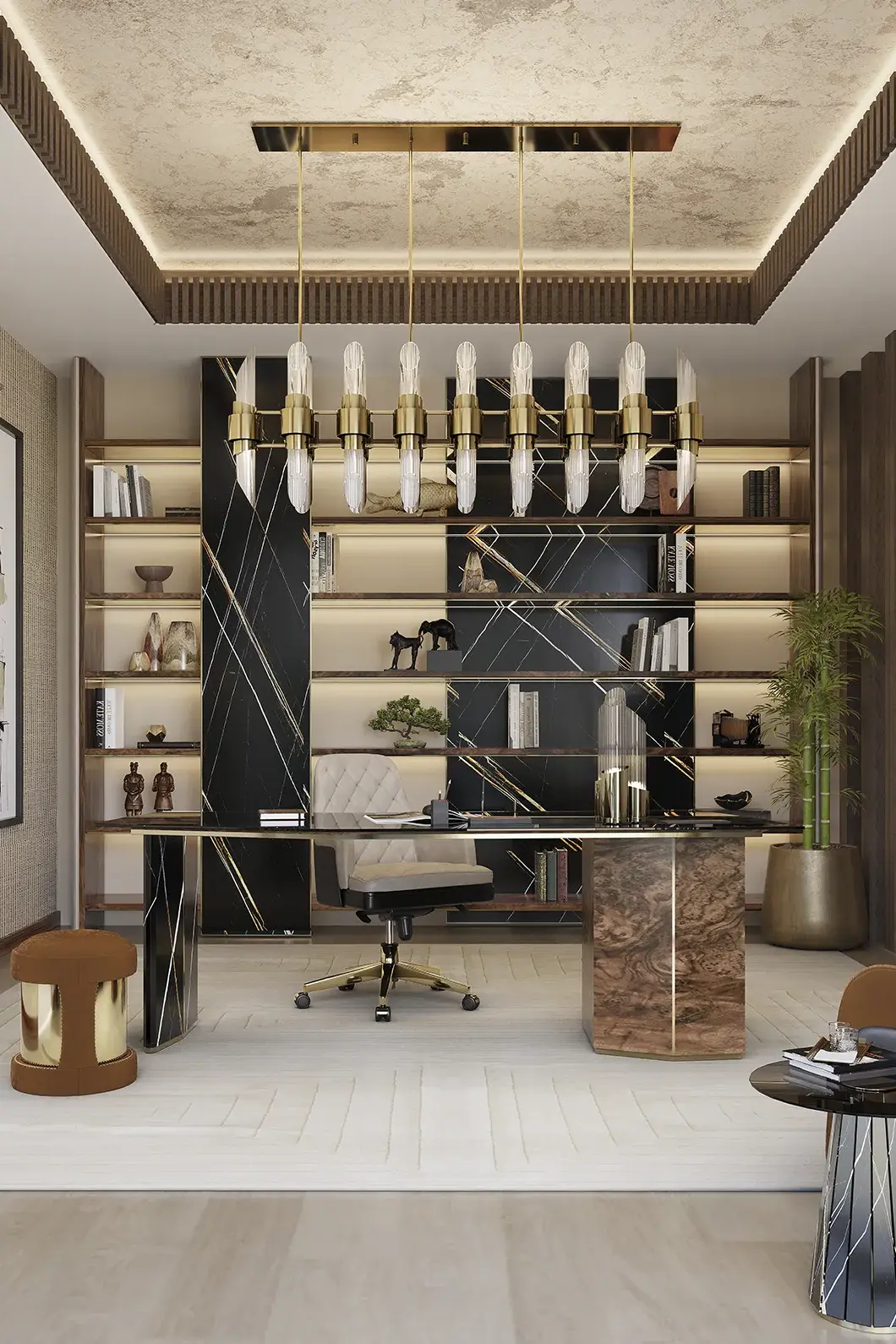 Stellar Rechteckige Pendelleuchte - 2