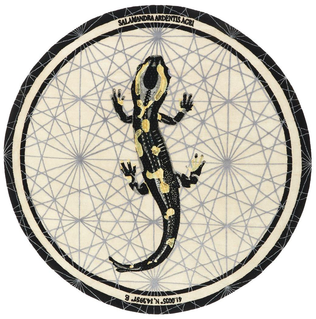 Salamandra Ardentis Agri Teppich | Größe: Ø 220 cm